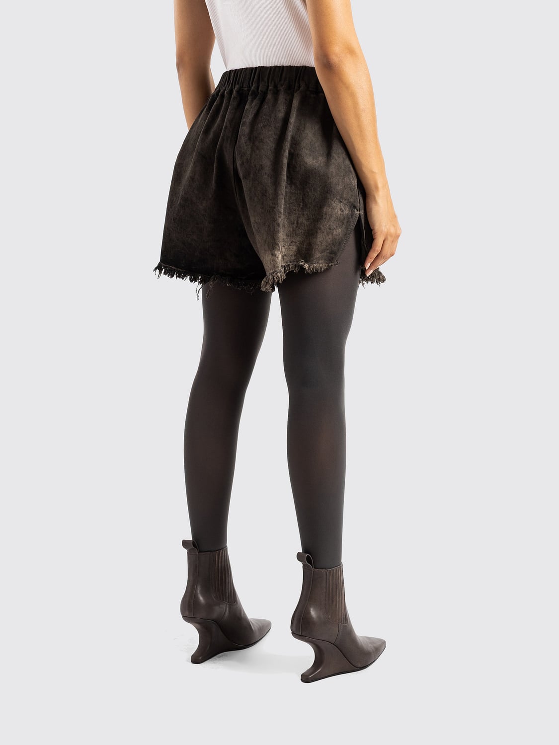 RICK OWENS SHORTS: Shorts damen Rick Owens, Grau - Img 2
