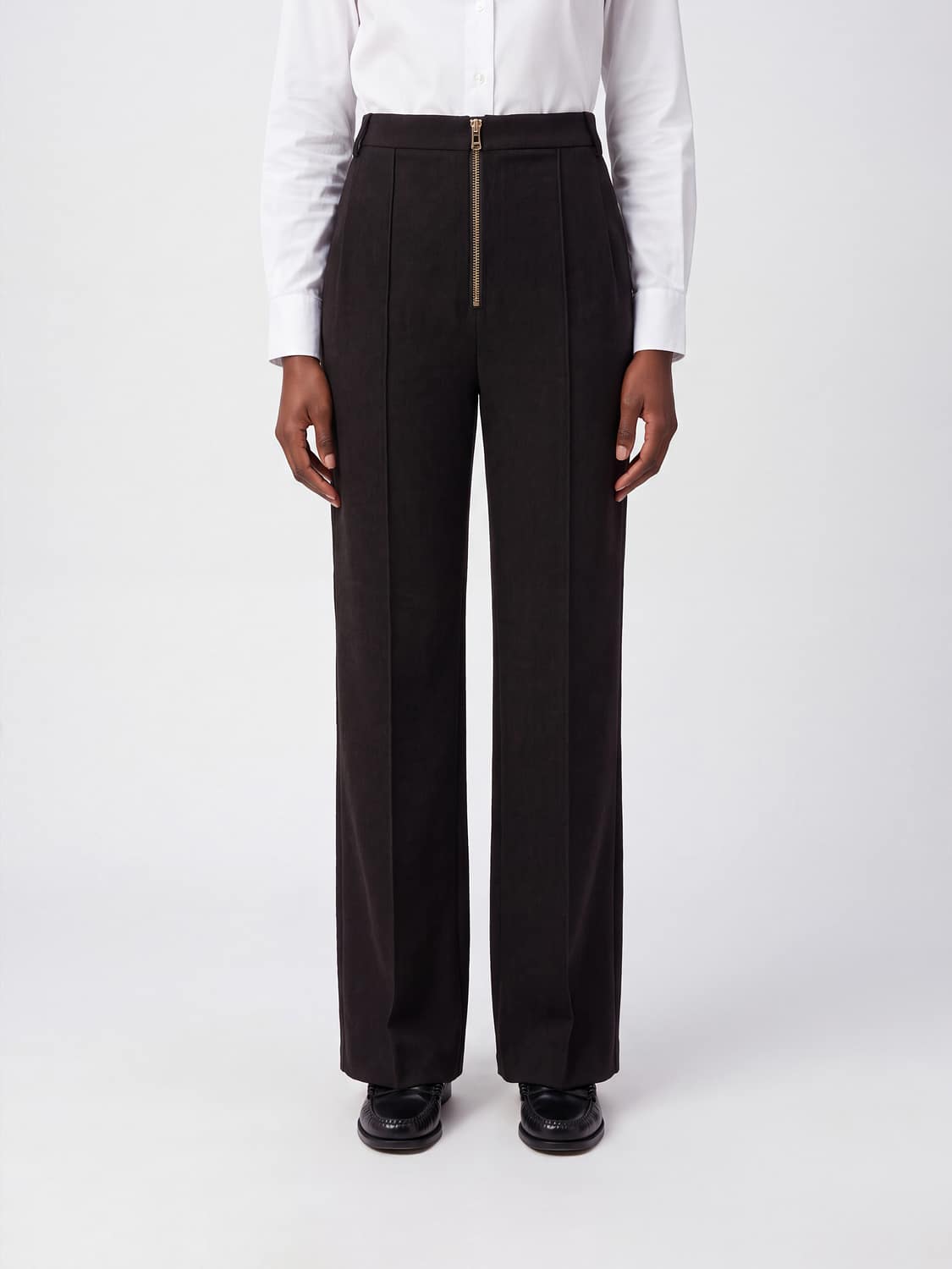PATRIZIA PEPE HOSE: Hose damen Patrizia Pepe, Braun - Img 1