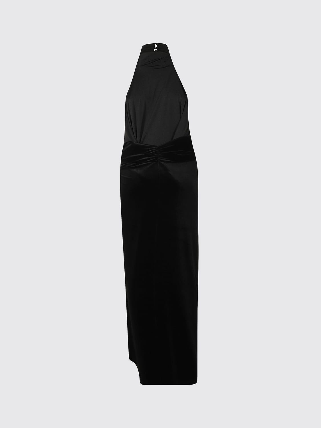 THE ANDAMANE KLEID: The Andamane Langes Abendkleid Jessie aus Jersey mit Neckholder, Schwarz - Img 3