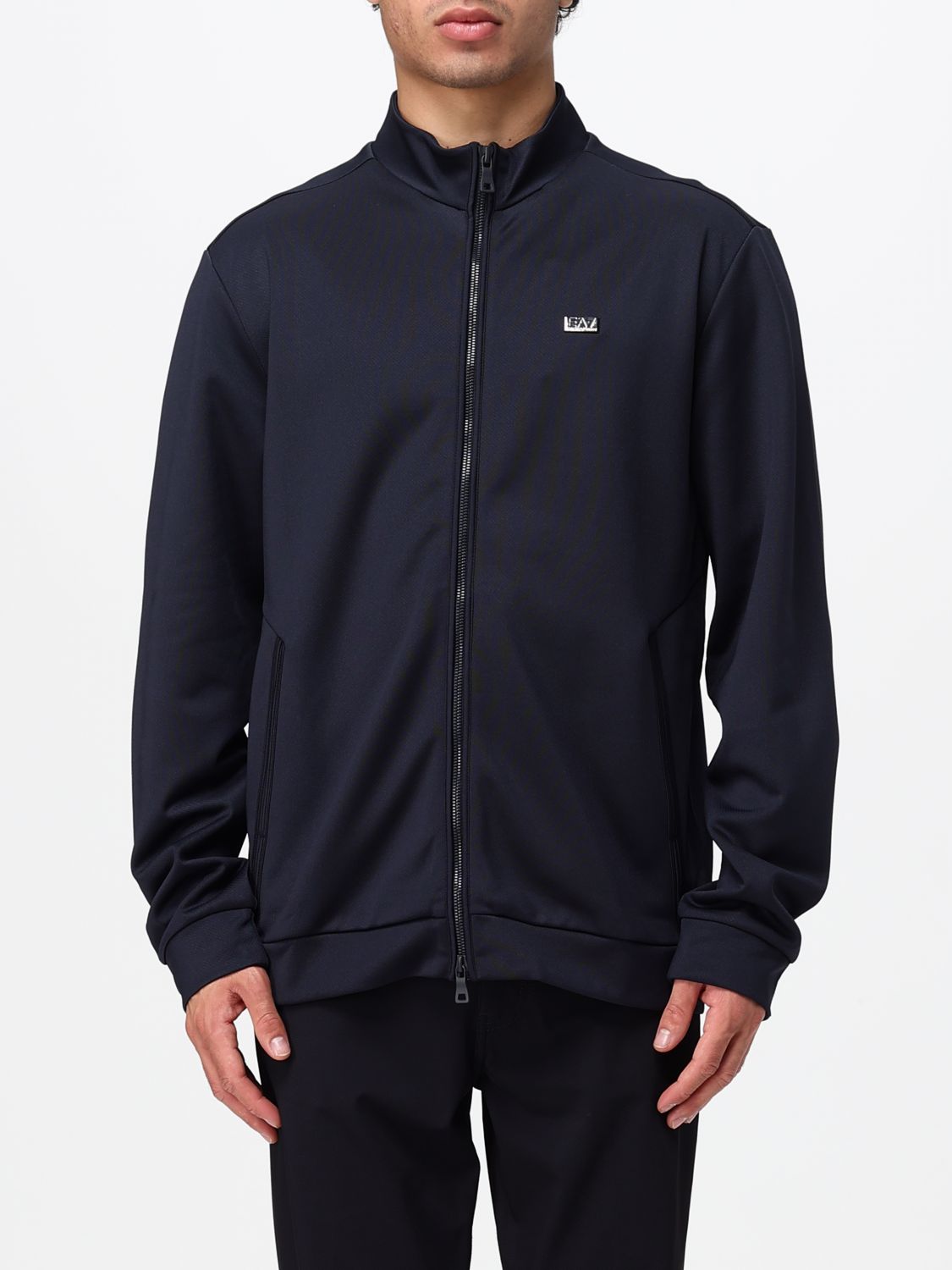 EA7 JERSEY: Jersey hombre Ea7, Azul Oscuro - Img 1