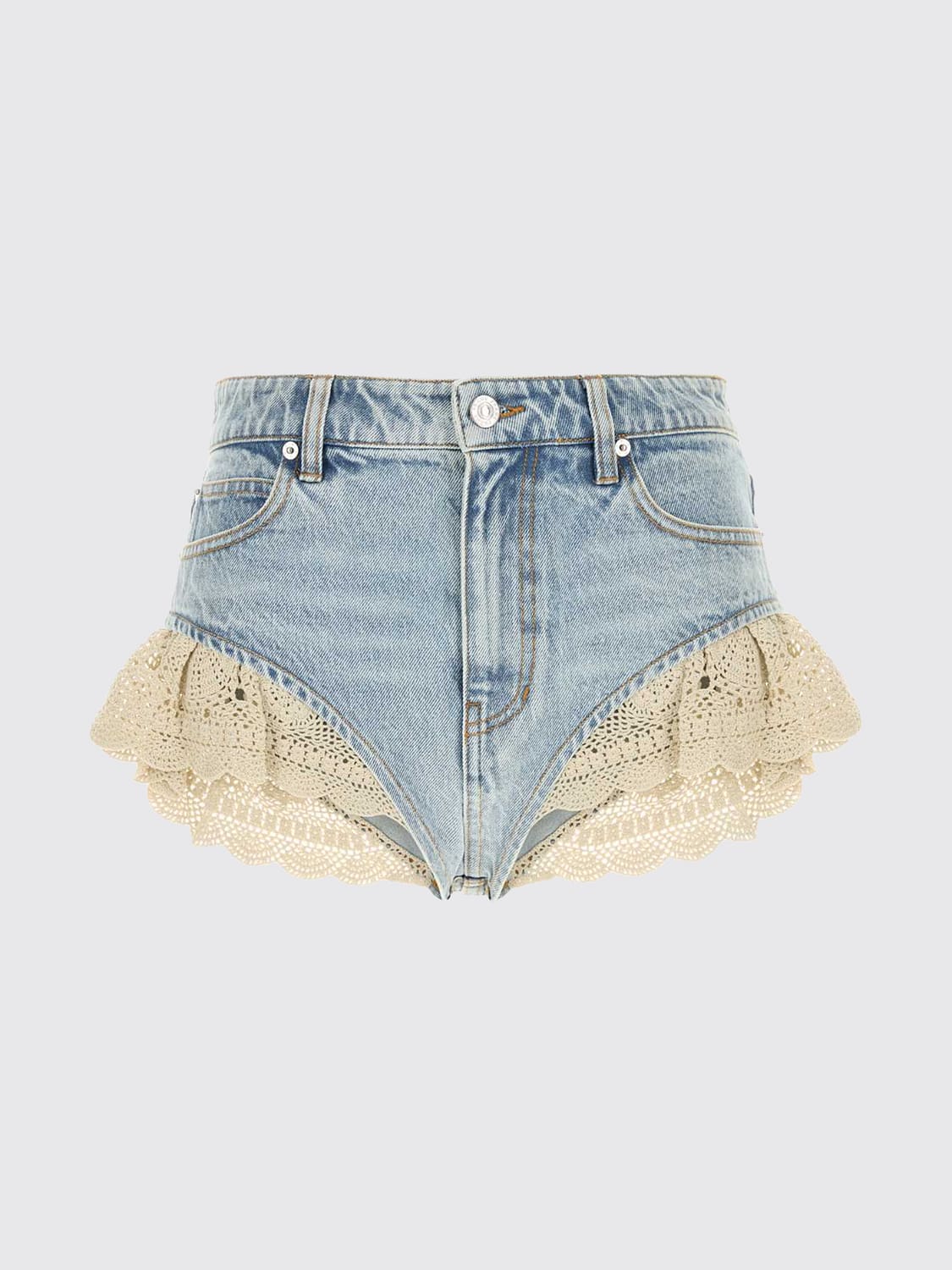 FRAME SHORT: Short femme Frame, Bleu - Img 2