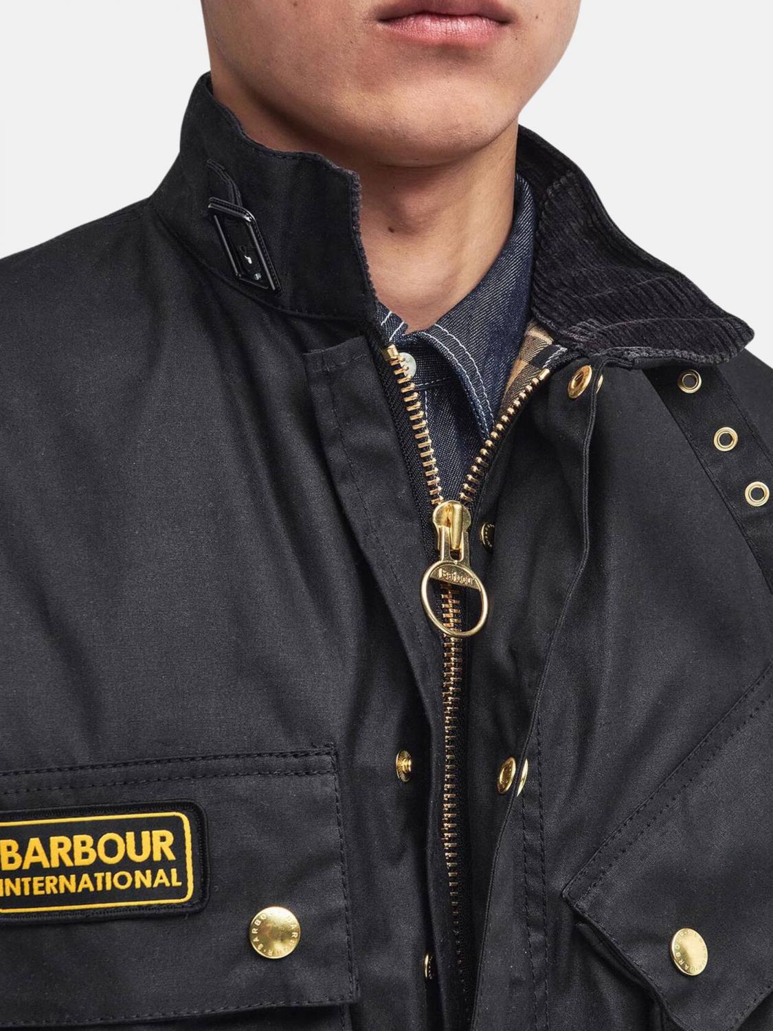 BARBOUR JACKET: Jacket men Barbour, Black - Img 4