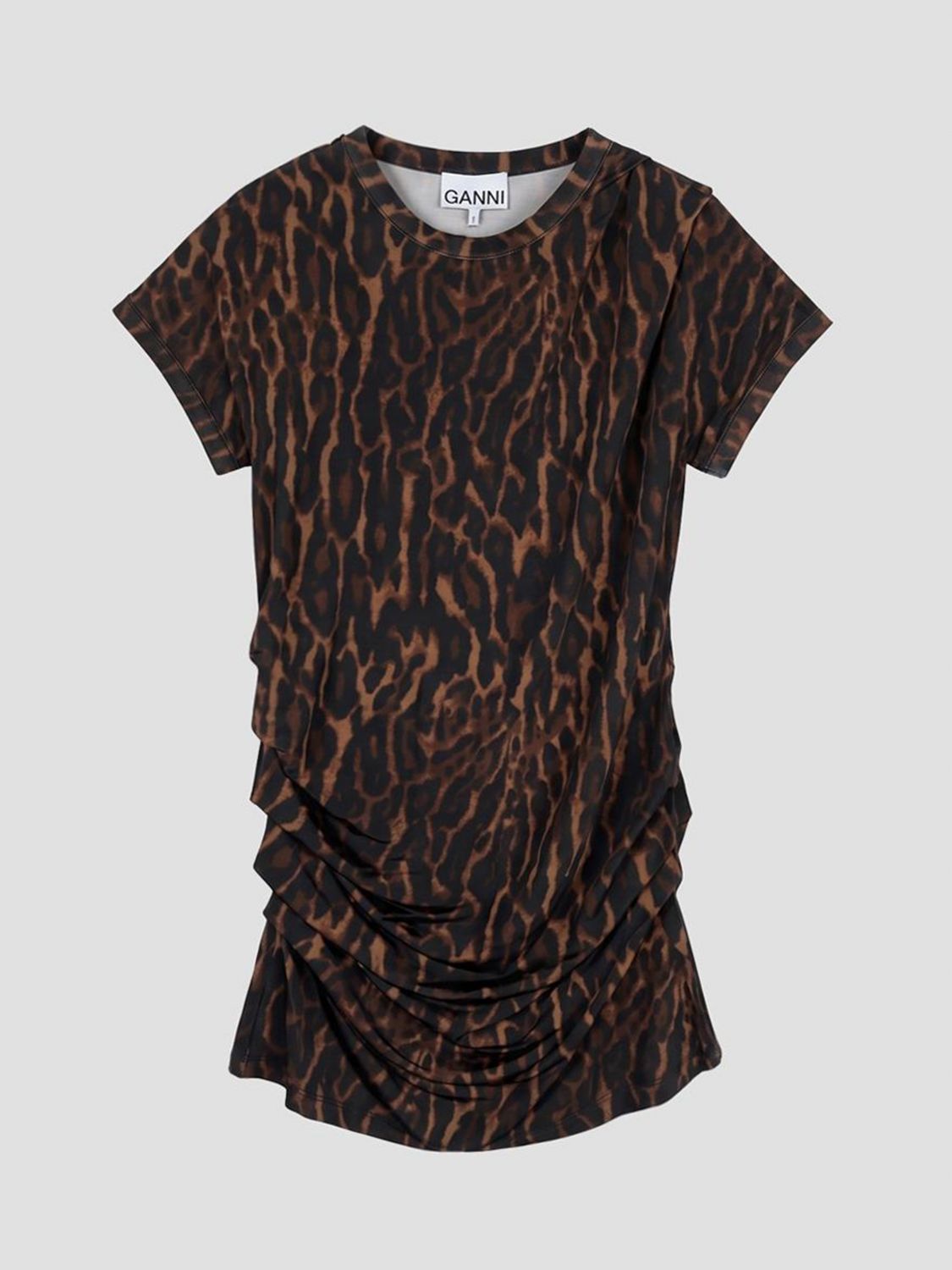 GANNI CAMICIA: Camicia donna Ganni, Marrone - Img 2