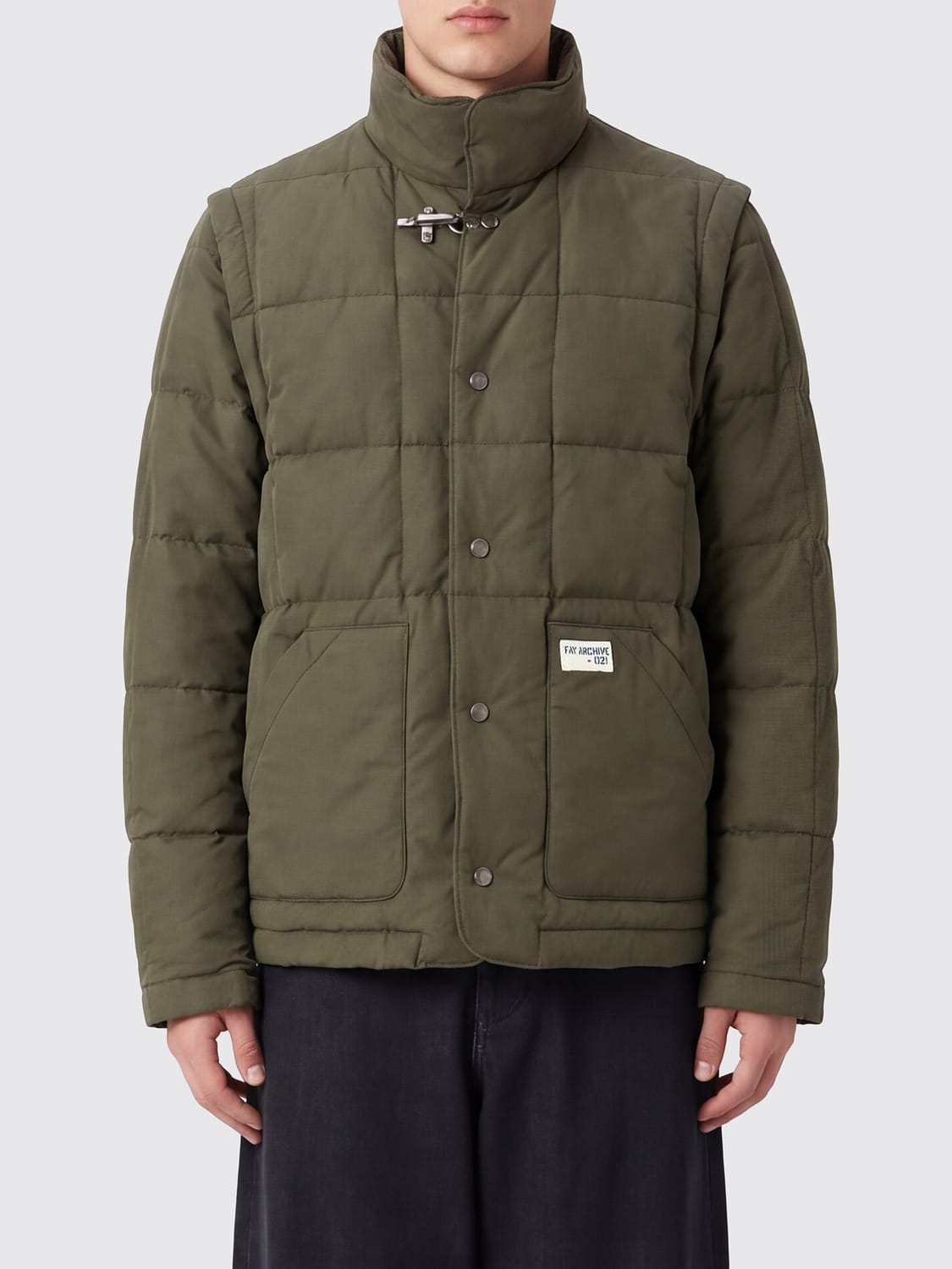 FAY JACKET: Jacket men Fay, Olive - Img 1