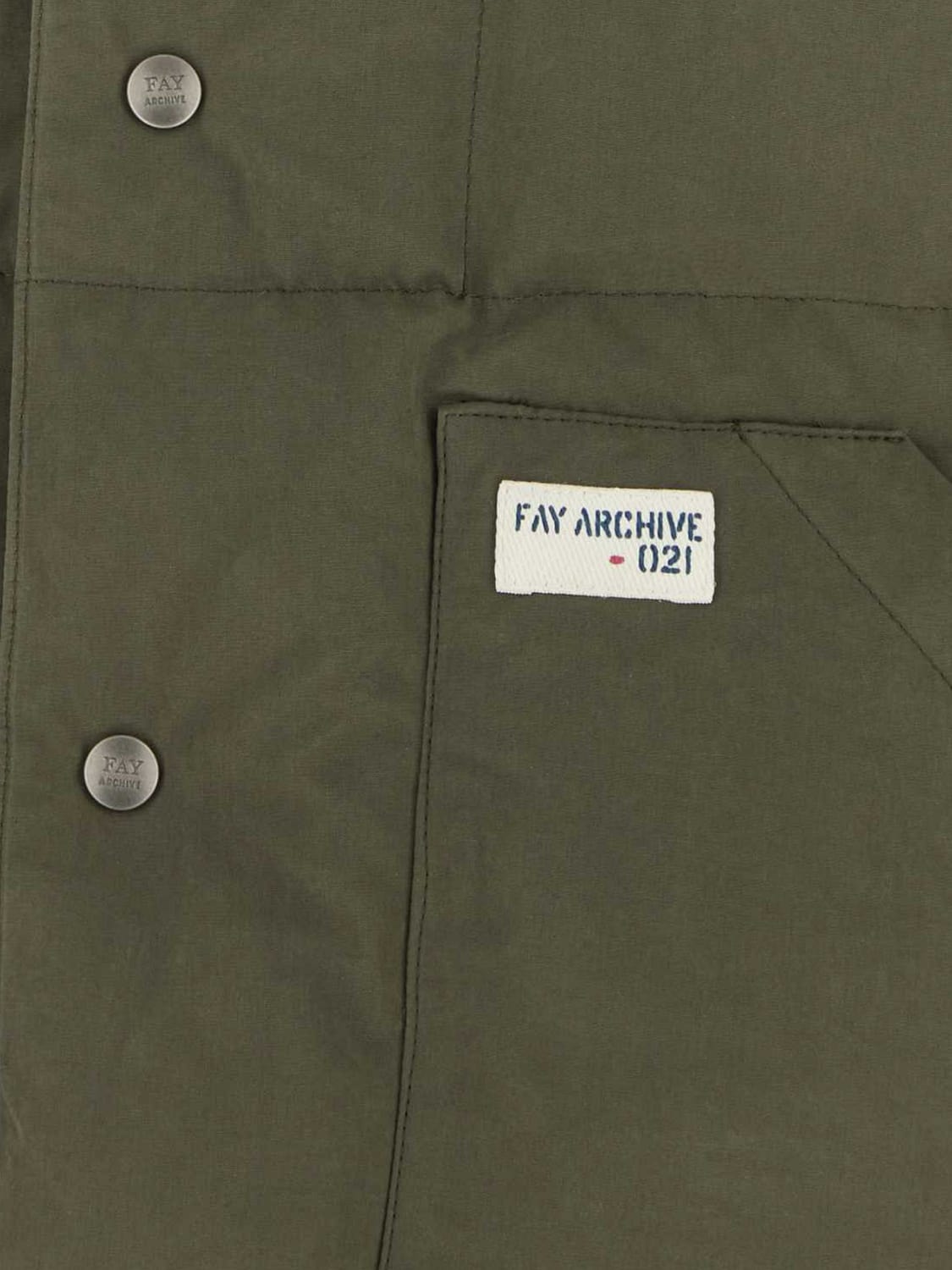 FAY JACKET: Jacket men Fay, Olive - Img 4