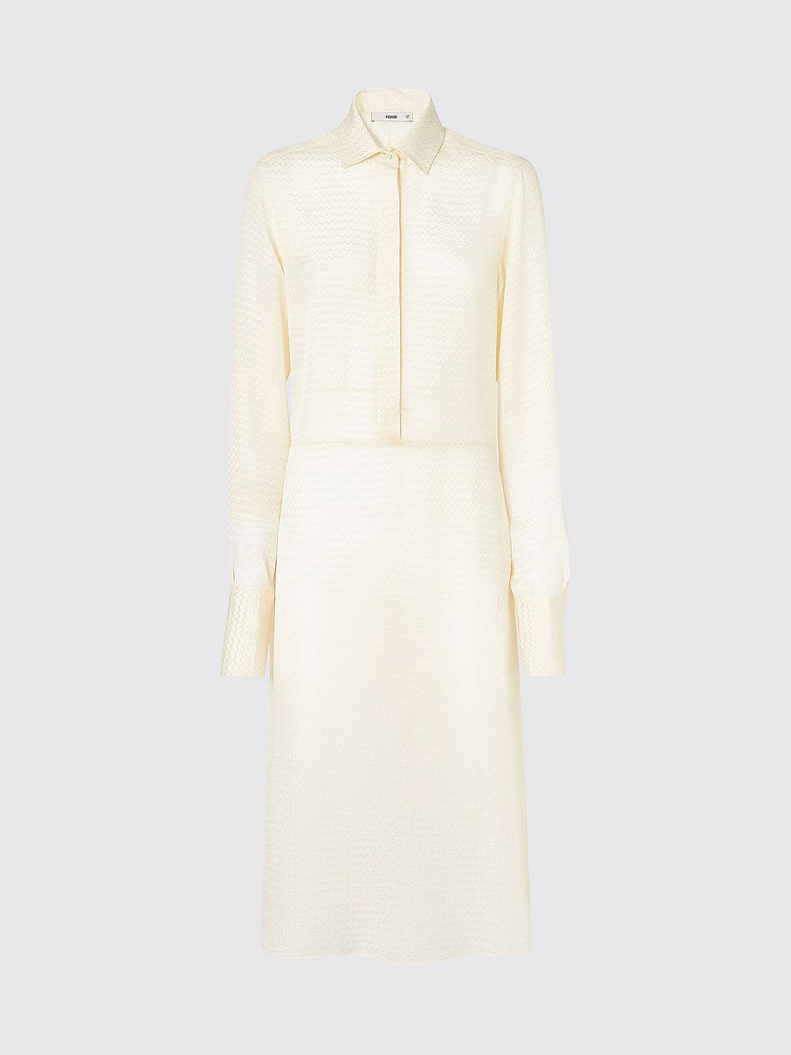 FENDI VESTIDO: Vestido mujer Fendi, Marfil - Img 2