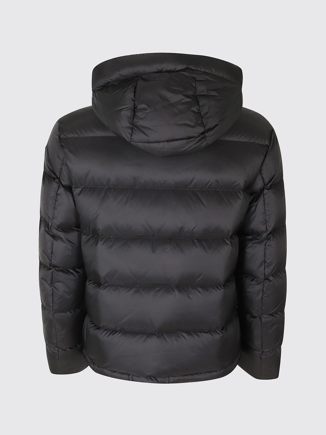 BLAUER JACKET: Blauer Clipper Quilted Down Jacket with Hood and Duck Feather Padding, Black - Img 3