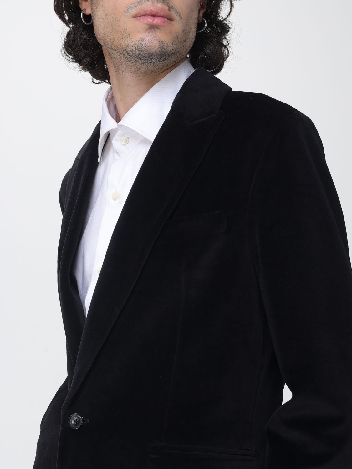 CIRCOLO 1901 JACKET: Jacket men Circolo 1901, Black - Img 4