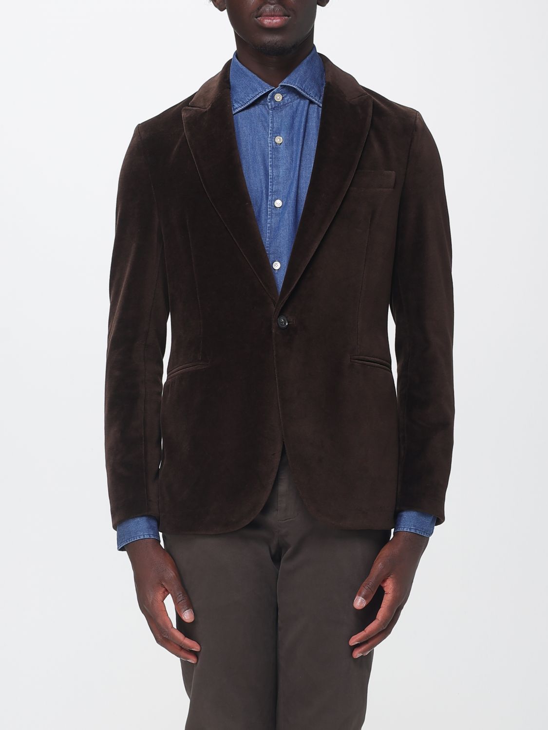 CIRCOLO 1901 CHAQUETA: Chaqueta hombre Circolo 1901, Marrón - Img 1