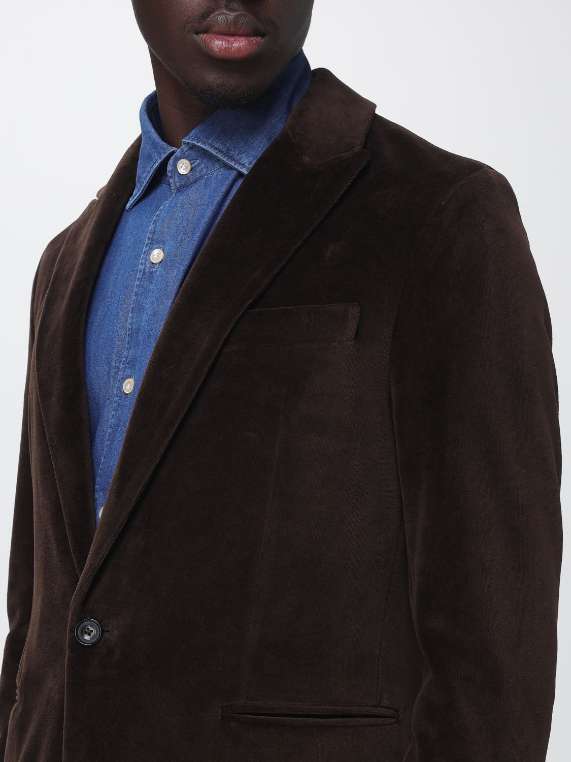CIRCOLO 1901 CHAQUETA: Chaqueta hombre Circolo 1901, Marrón - Img 4