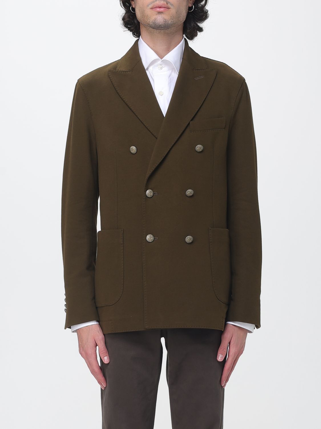 CIRCOLO 1901 JACKET: Jacket men Circolo 1901, Brown - Img 1