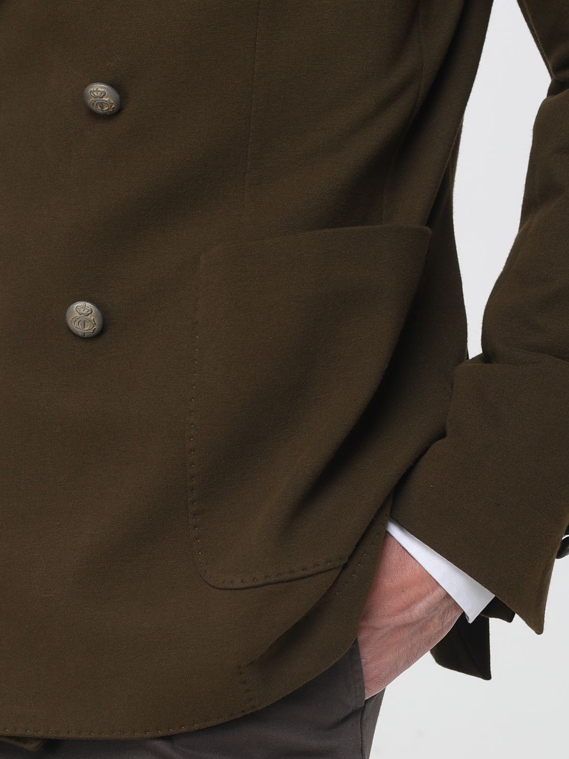CIRCOLO 1901 JACKET: Jacket men Circolo 1901, Brown - Img 3