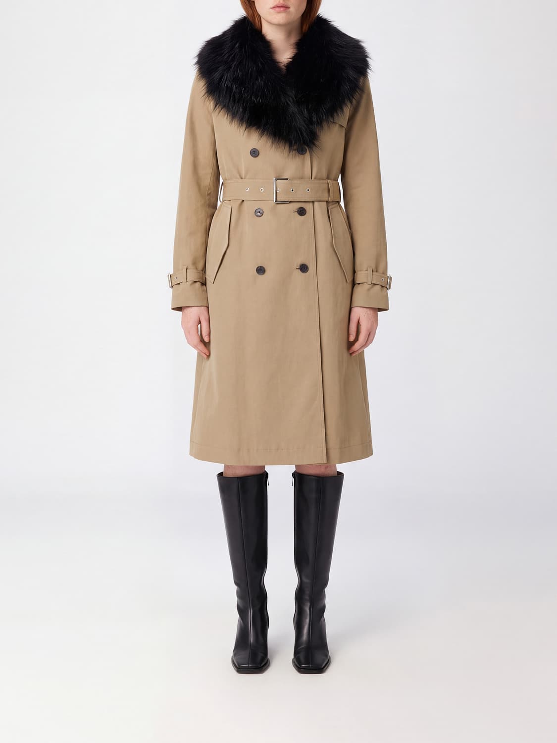 FENDI CAPPOTTO: Cappotto donna Fendi, Corda - Img 1