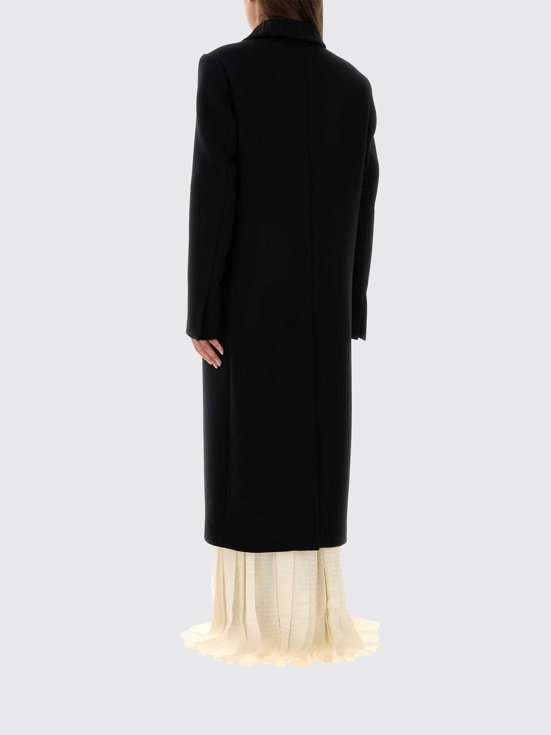 FENDI MANTEL: Mantel damen Fendi, Schwarz - Img 2