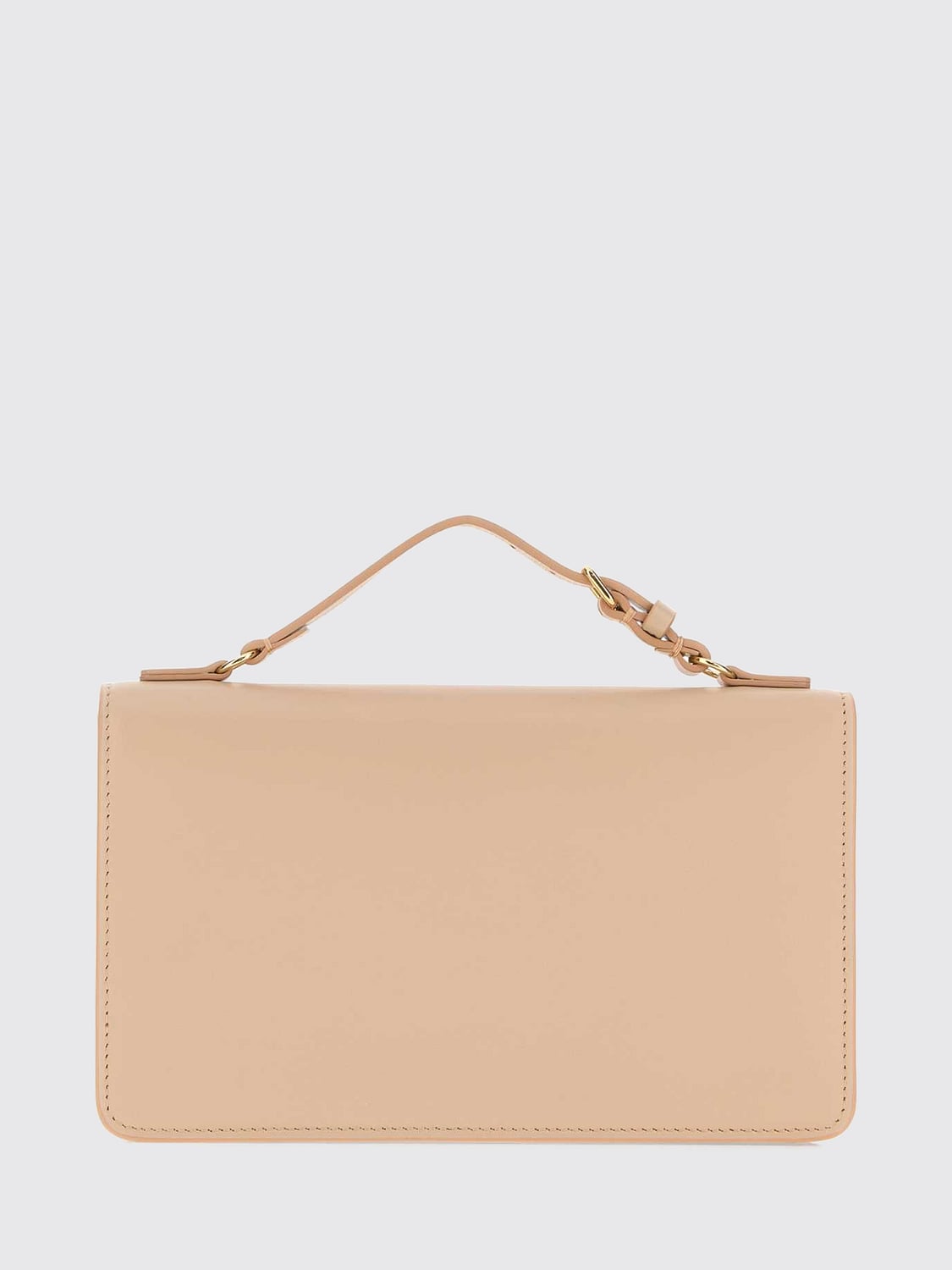 FENDI MINI BAG: Peekaboo Wallet on Chain Fendi in Calfskin with FF Monogram, Pink - Img 2