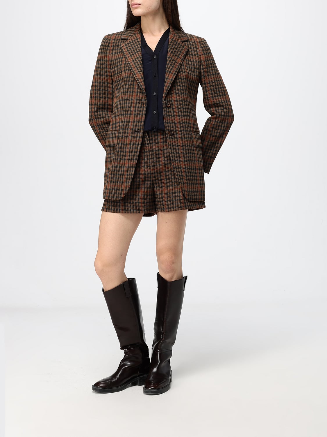 MAX MARA SHORTS: Shorts damen Max Mara, Braun - Img 2