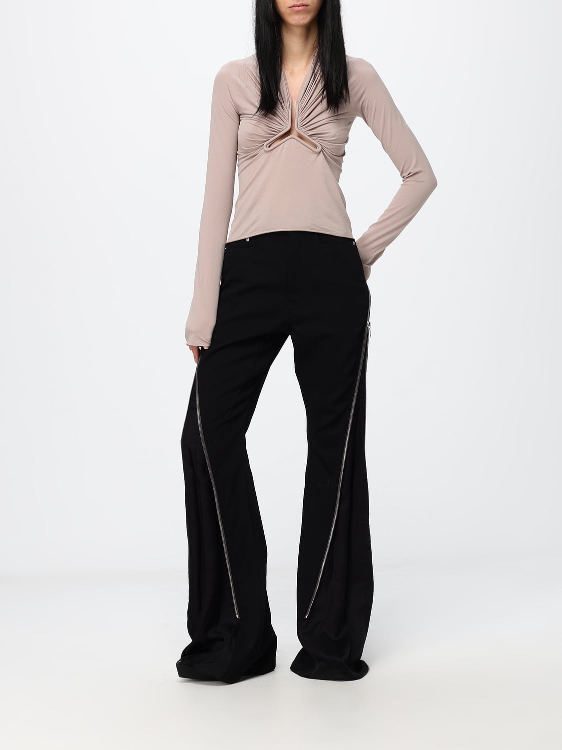 RICK OWENS HOSE: Hose damen Rick Owens, Schwarz - Img 2