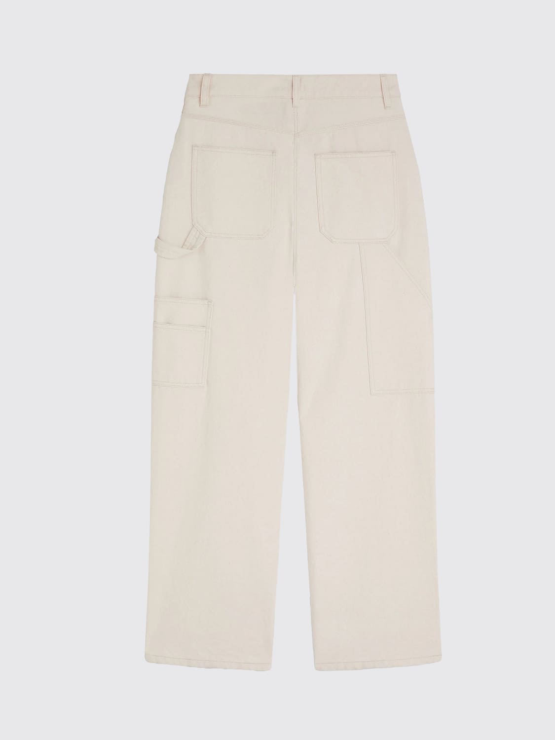 PHOEBE PHILO JEANS: Jeans woman Phoebe Philo, Yellow Cream - Img 3