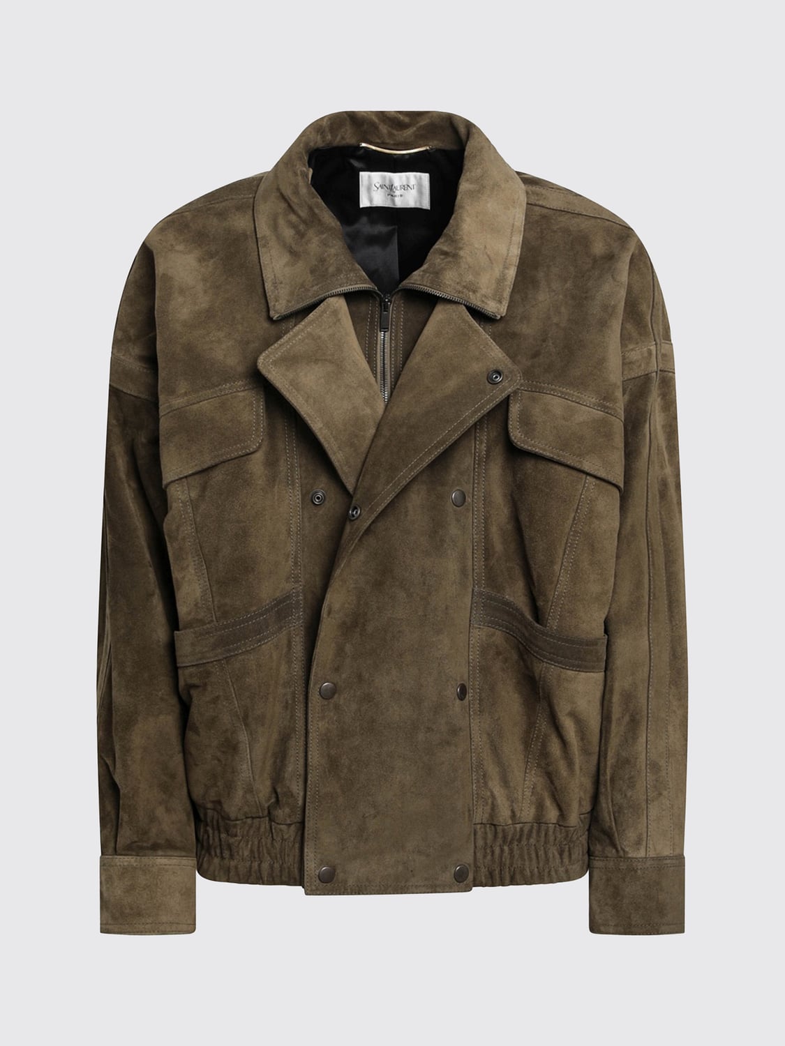 SAINT LAURENT JACKET: Jacket woman Saint Laurent, Green - Img 2