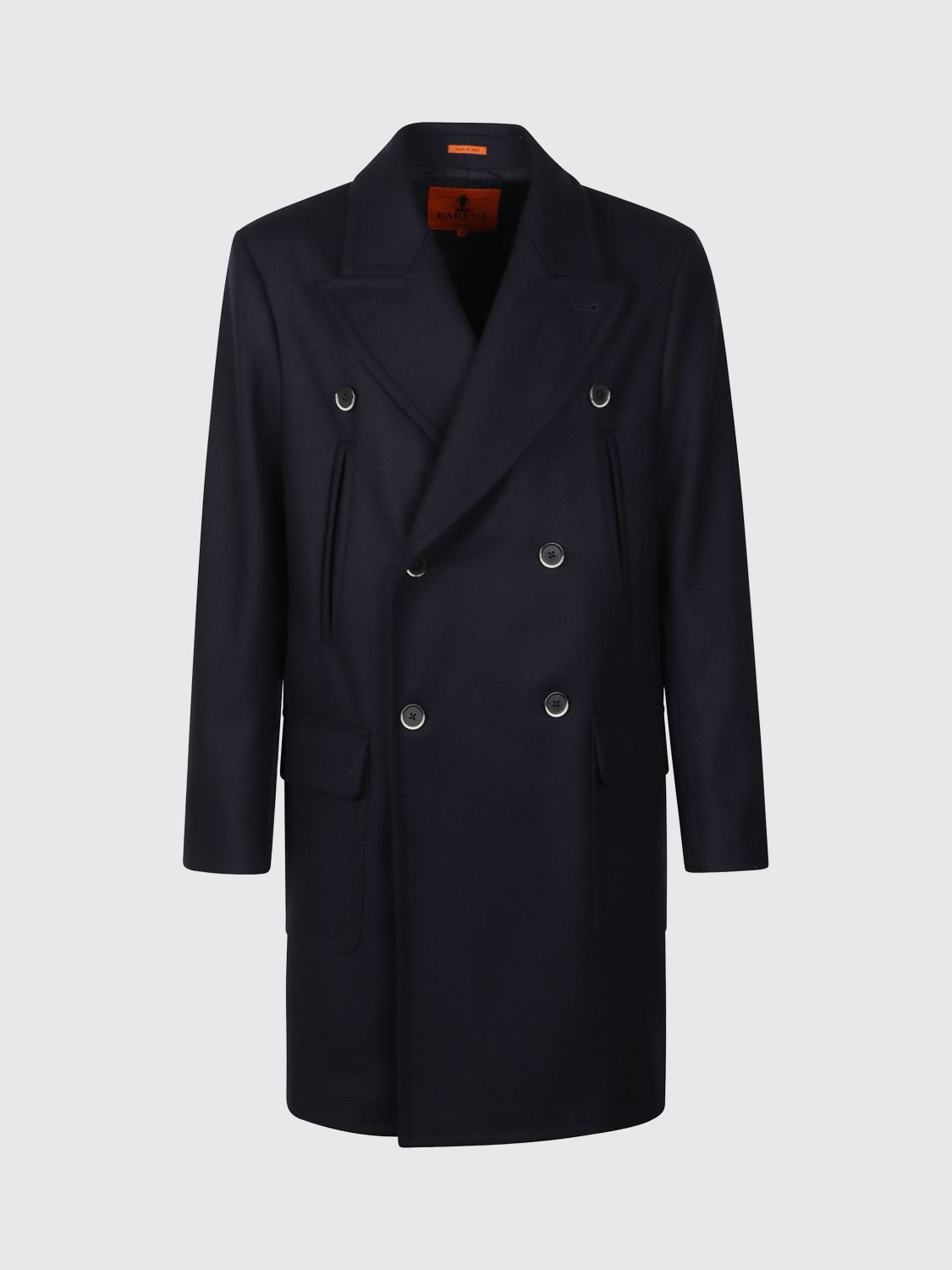 BARENA COAT: Coat men Barena, Blue - Img 2