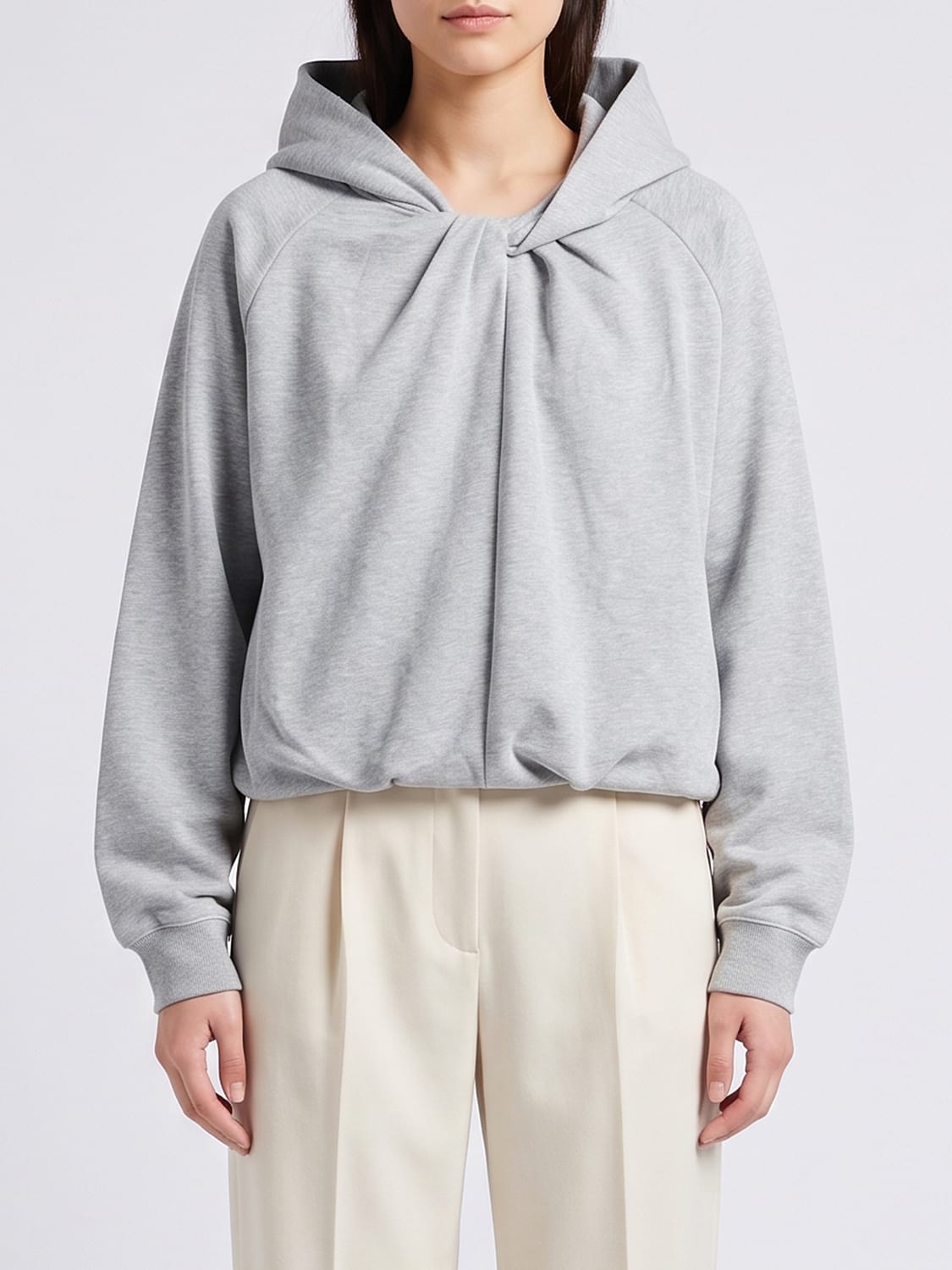 DRIES VAN NOTEN SWEATSHIRT: Pullover damen Dries Van Noten, Grau - Img 1