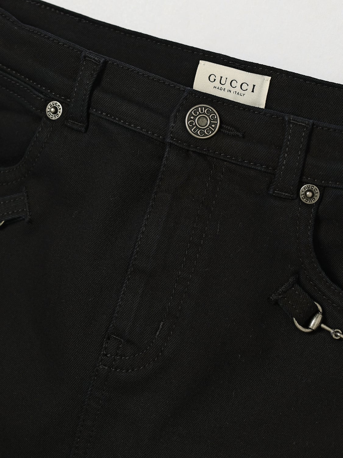 GUCCI FALDA: Falda niños Gucci, Gris - Img 3