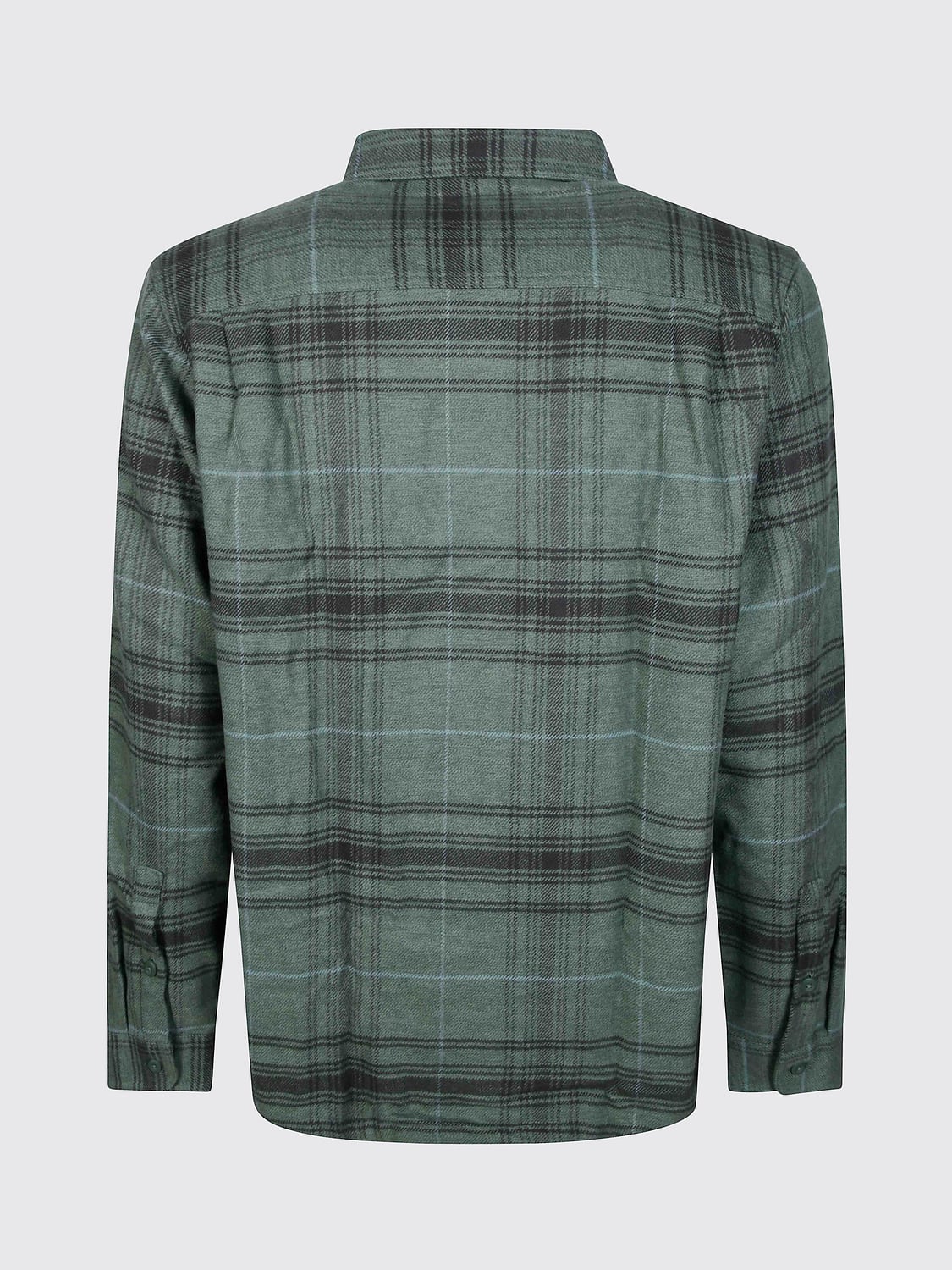 PATAGONIA SHIRT: Patagonia Check Pattern Organic Cotton Shirt with Patch Pockets, Green - Img 3