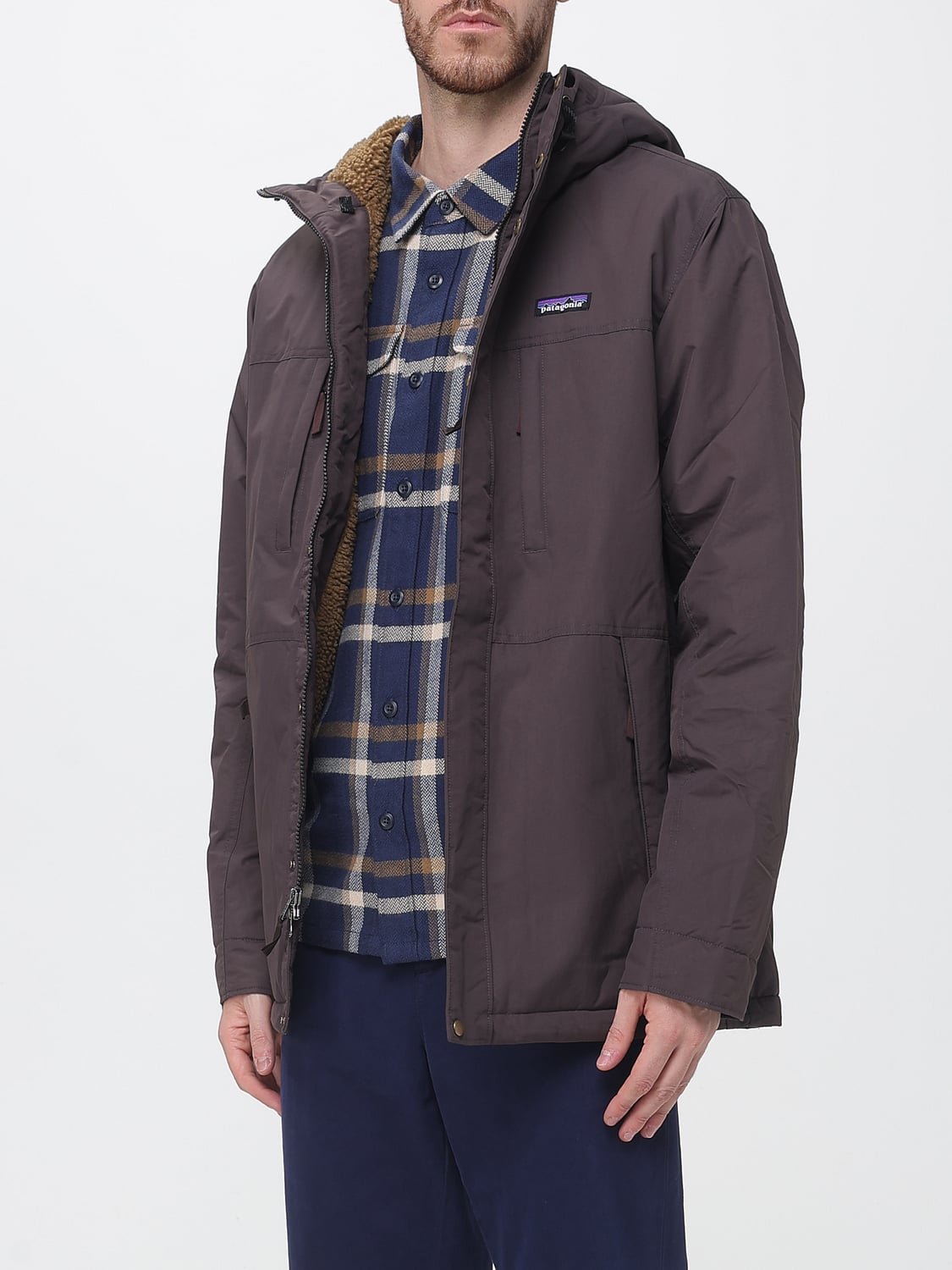 PATAGONIA COAT: Jacket men Patagonia, Brown - Img 3