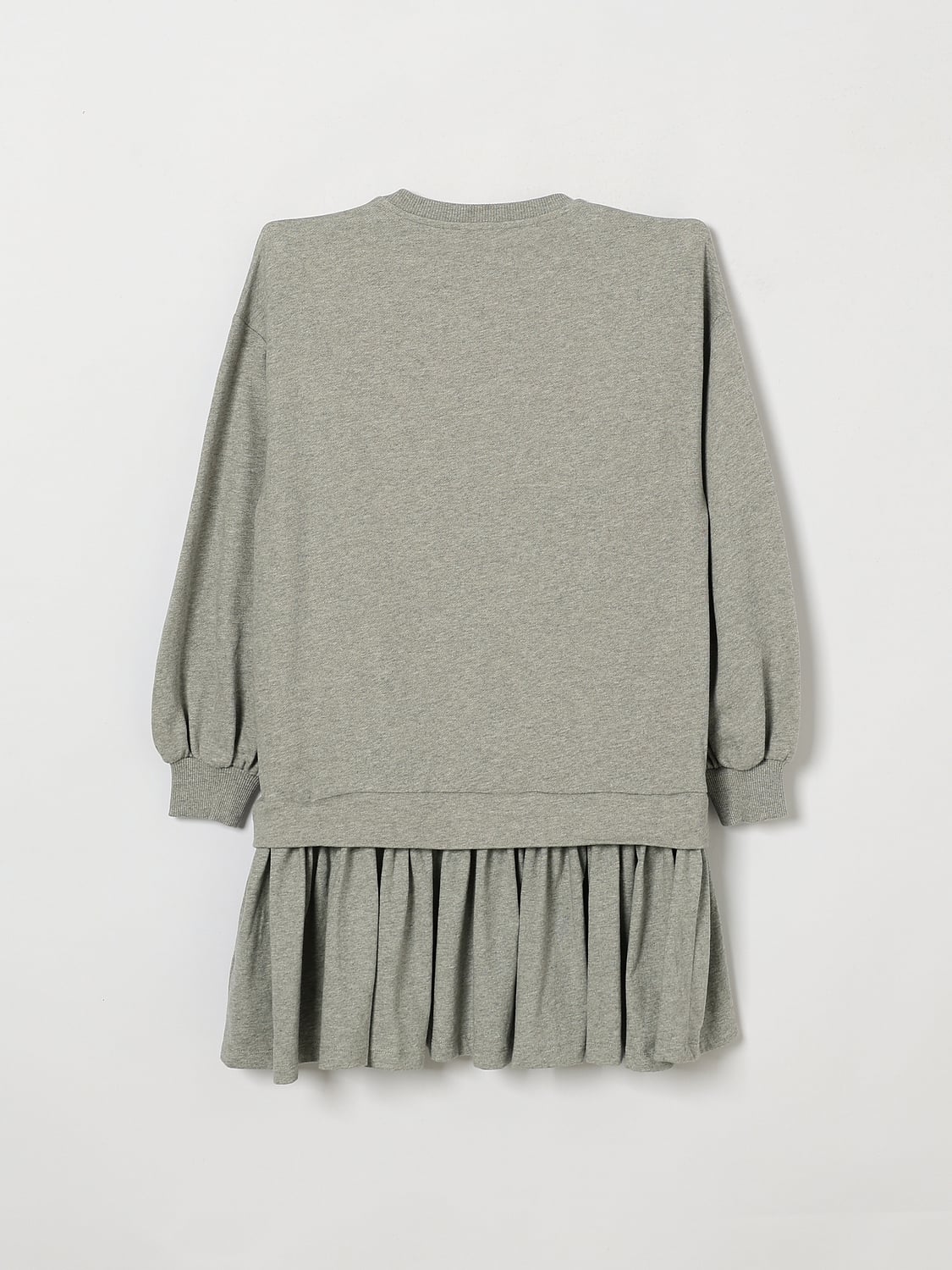 BALMAIN KLEID: Kleid kinder Balmain, Grau - Img 2