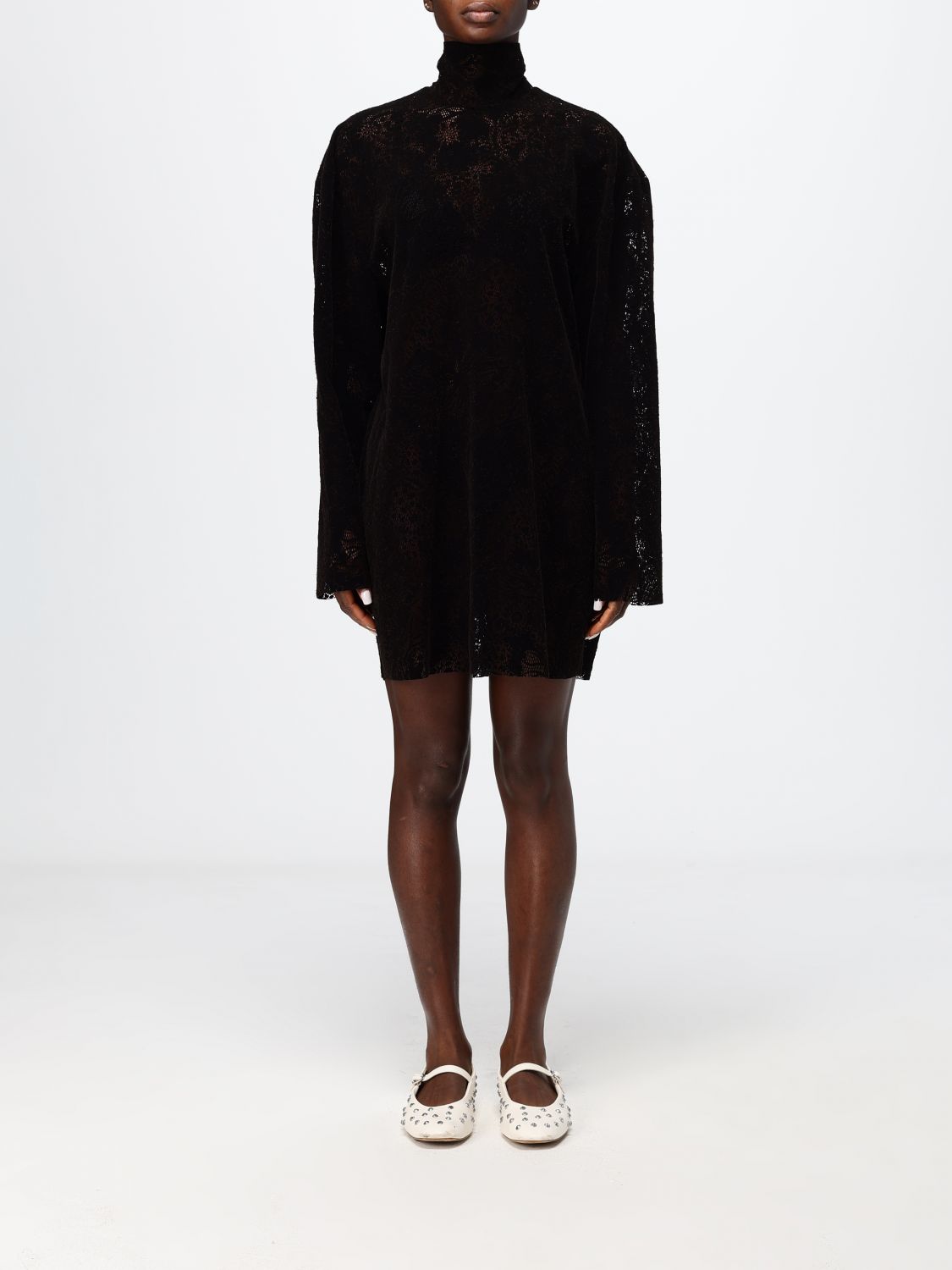 MSGM DRESS: Dress woman MSGM, Brown - Img 1