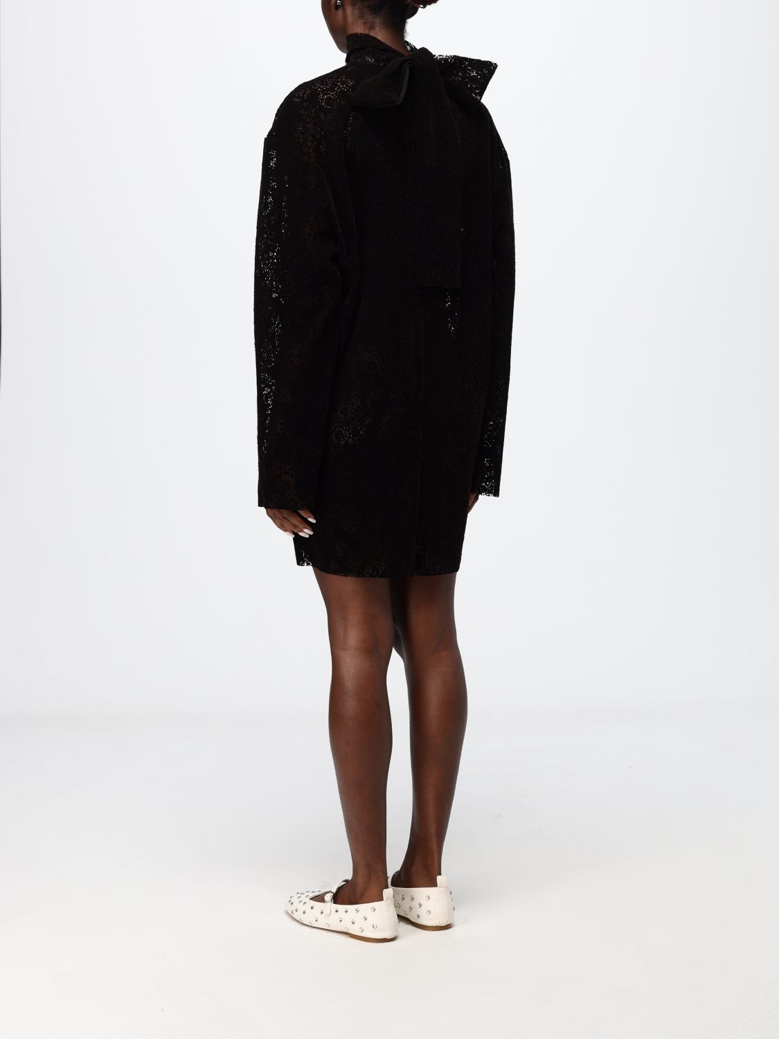 MSGM DRESS: Dress woman MSGM, Brown - Img 2