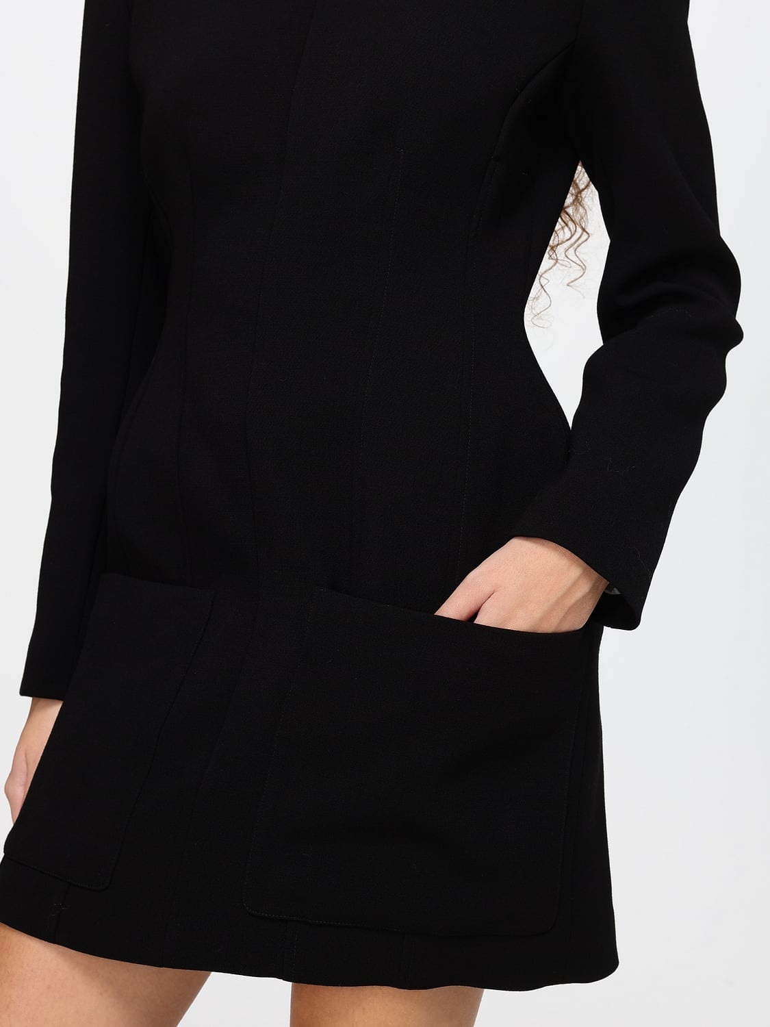 MSGM DRESS: Dress woman MSGM, Black - Img 3