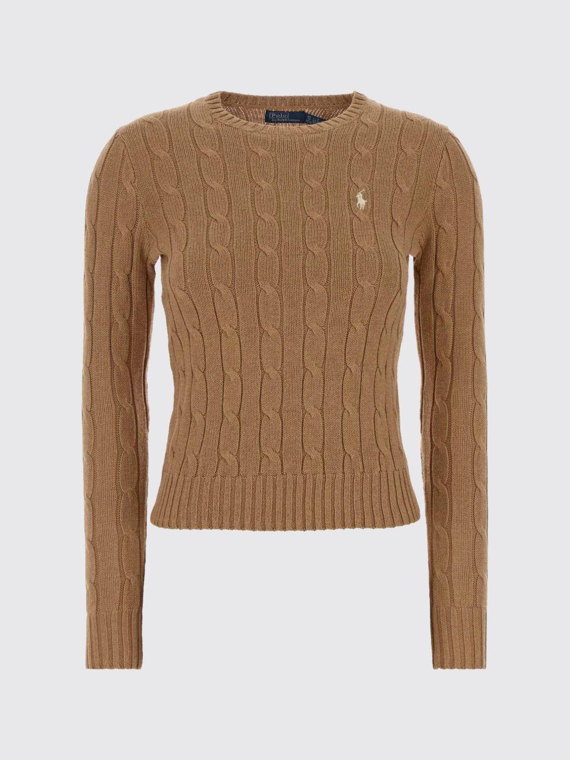 POLO RALPH LAUREN PULLOVER: Pullover damen Polo Ralph Lauren, Camel - Img 2