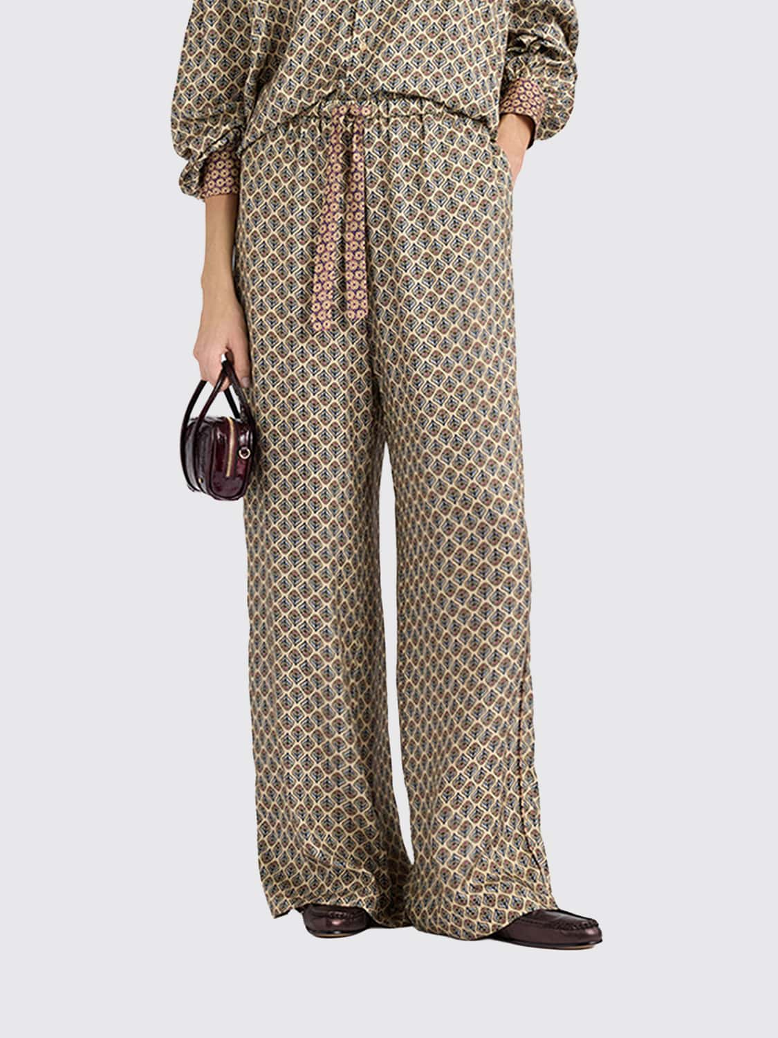 MOMONÌ PANTS: Pants woman MomonÌ, Sand - Img 1