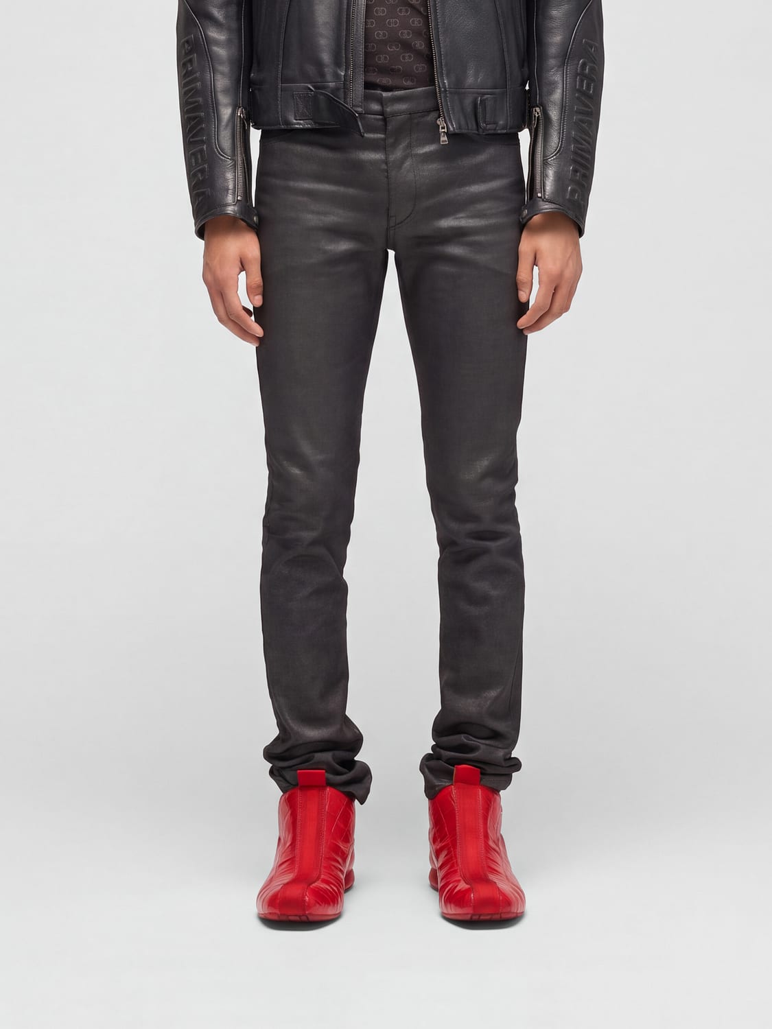 GUCCI JEANS: Jeans men Gucci, Black - Img 1