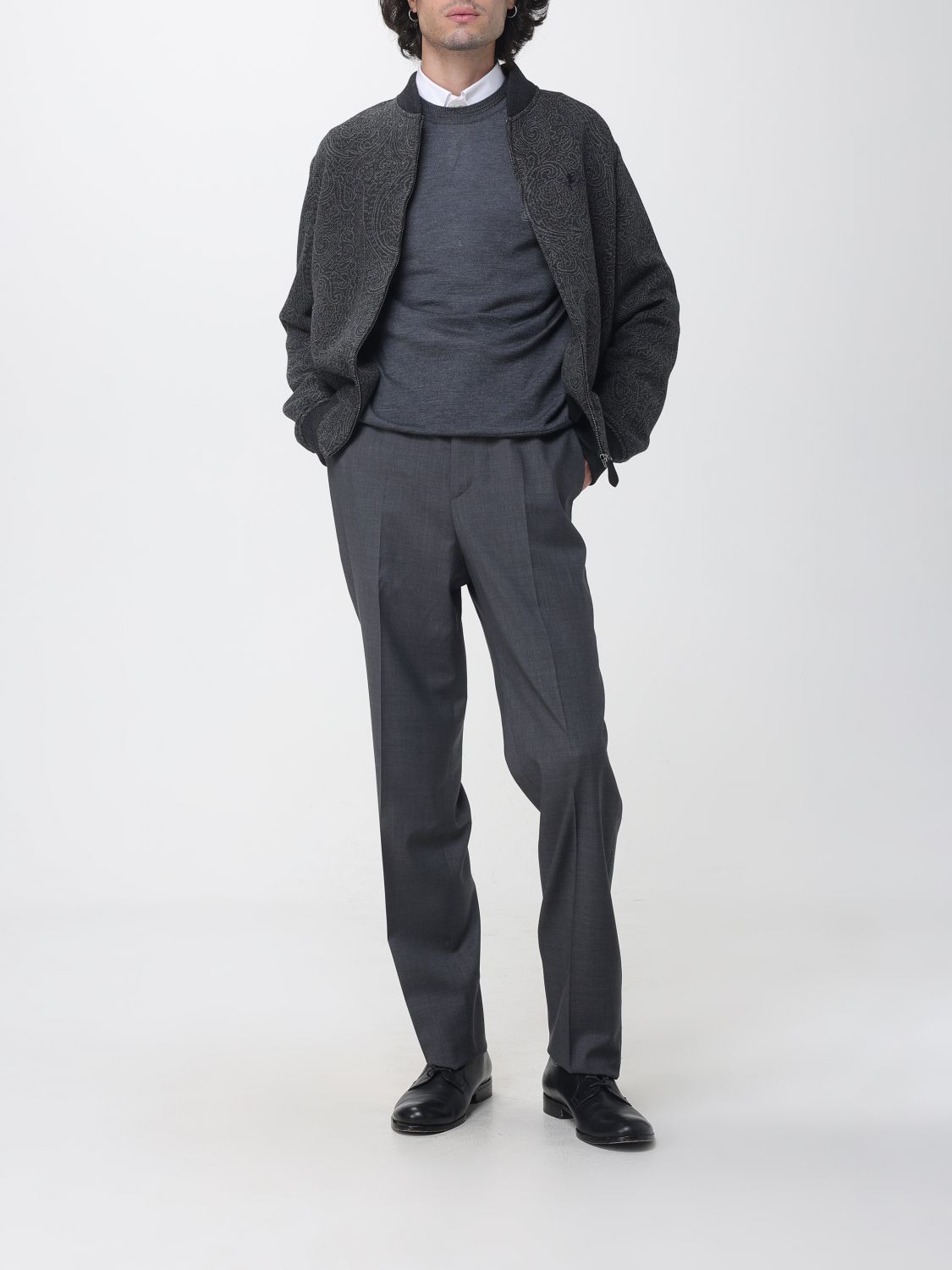 ETRO JACKET: Jacket men Etro, Grey - Img 2