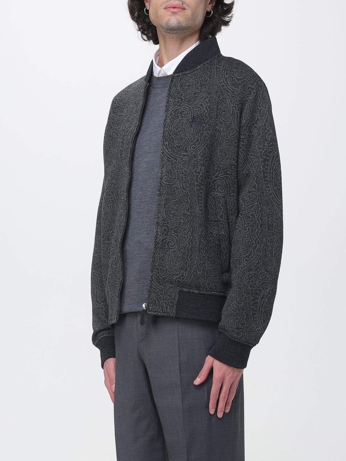 ETRO JACKET: Jacket men Etro, Grey - Img 4