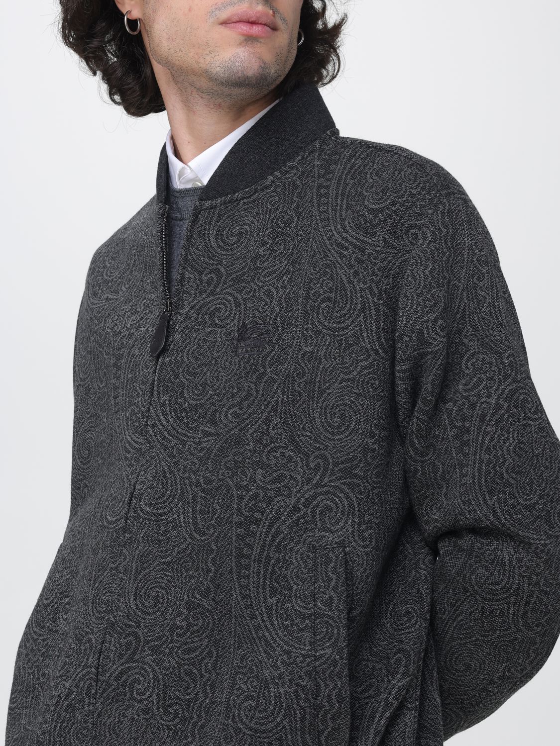 ETRO JACKET: Jacket men Etro, Grey - Img 5