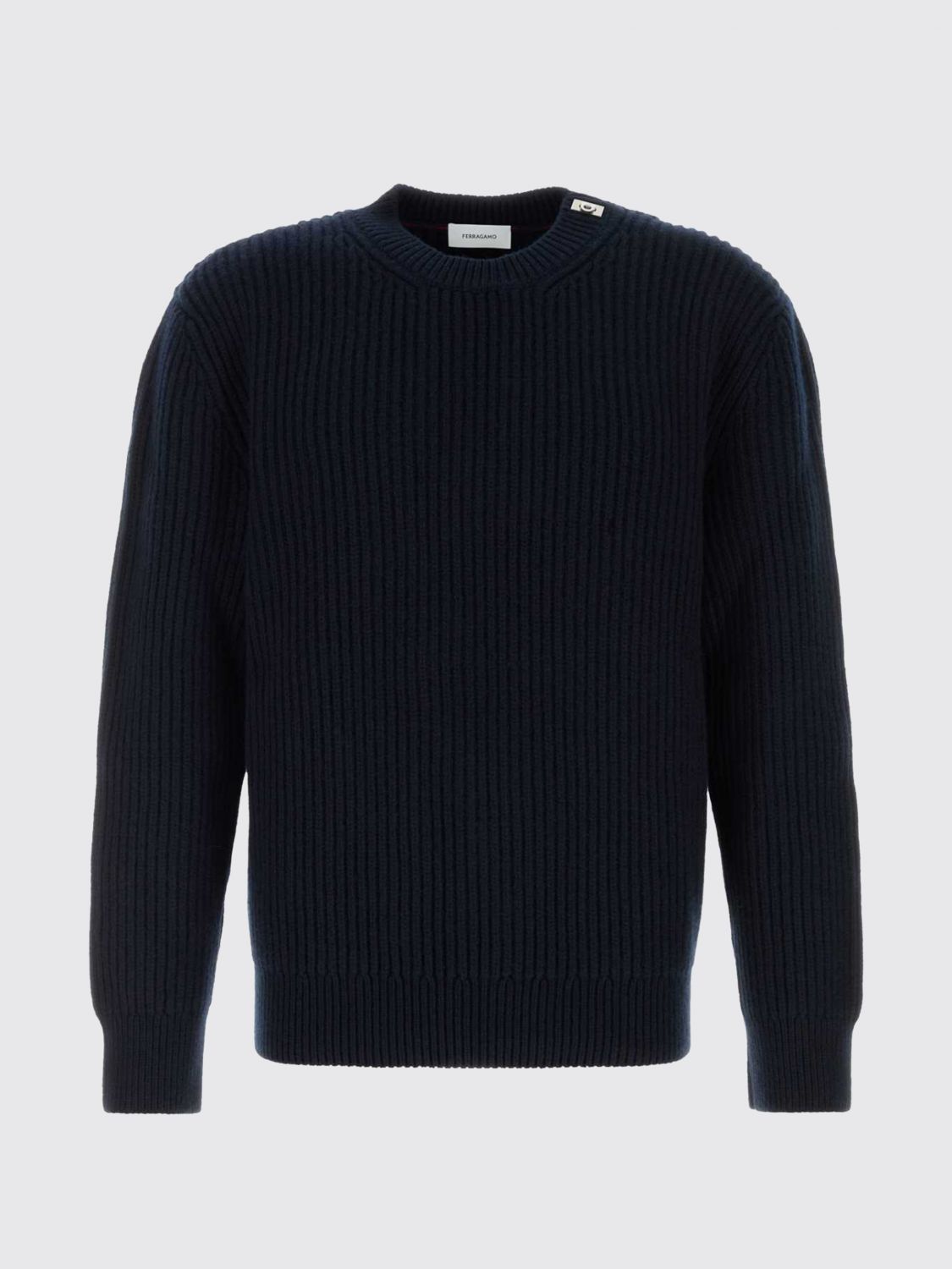 FERRAGAMO SWEATER: Sweater men Ferragamo, Navy - Img 2