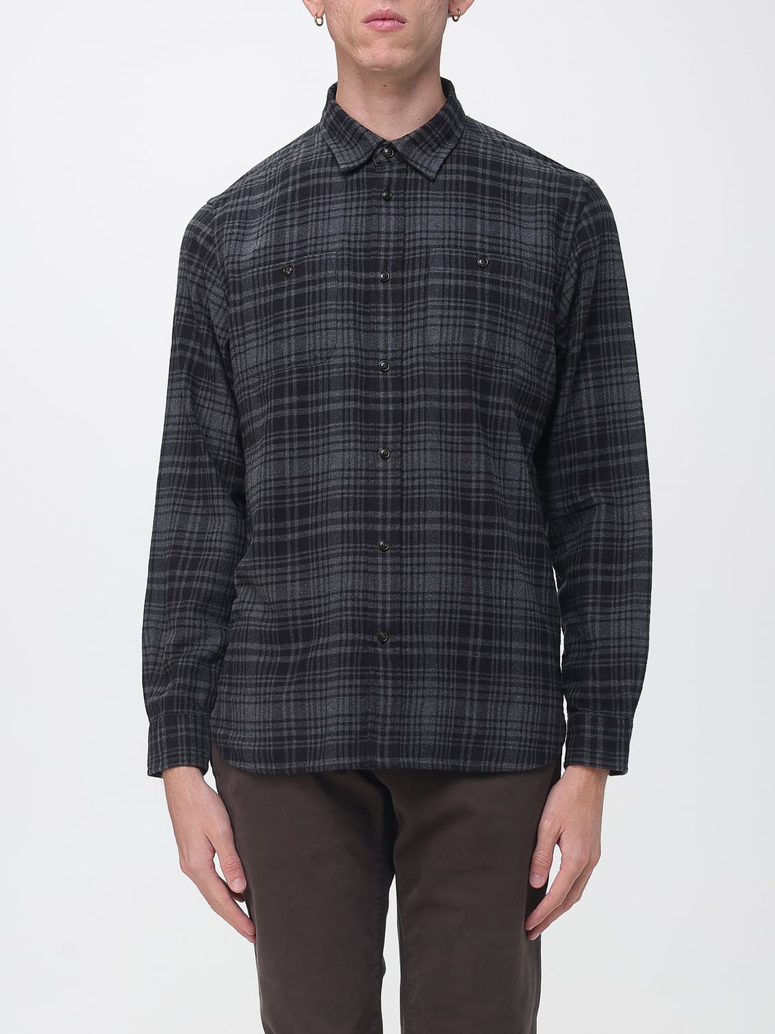 WOOLRICH CAMICIA: Camicia uomo Woolrich, Grigio - Img 1