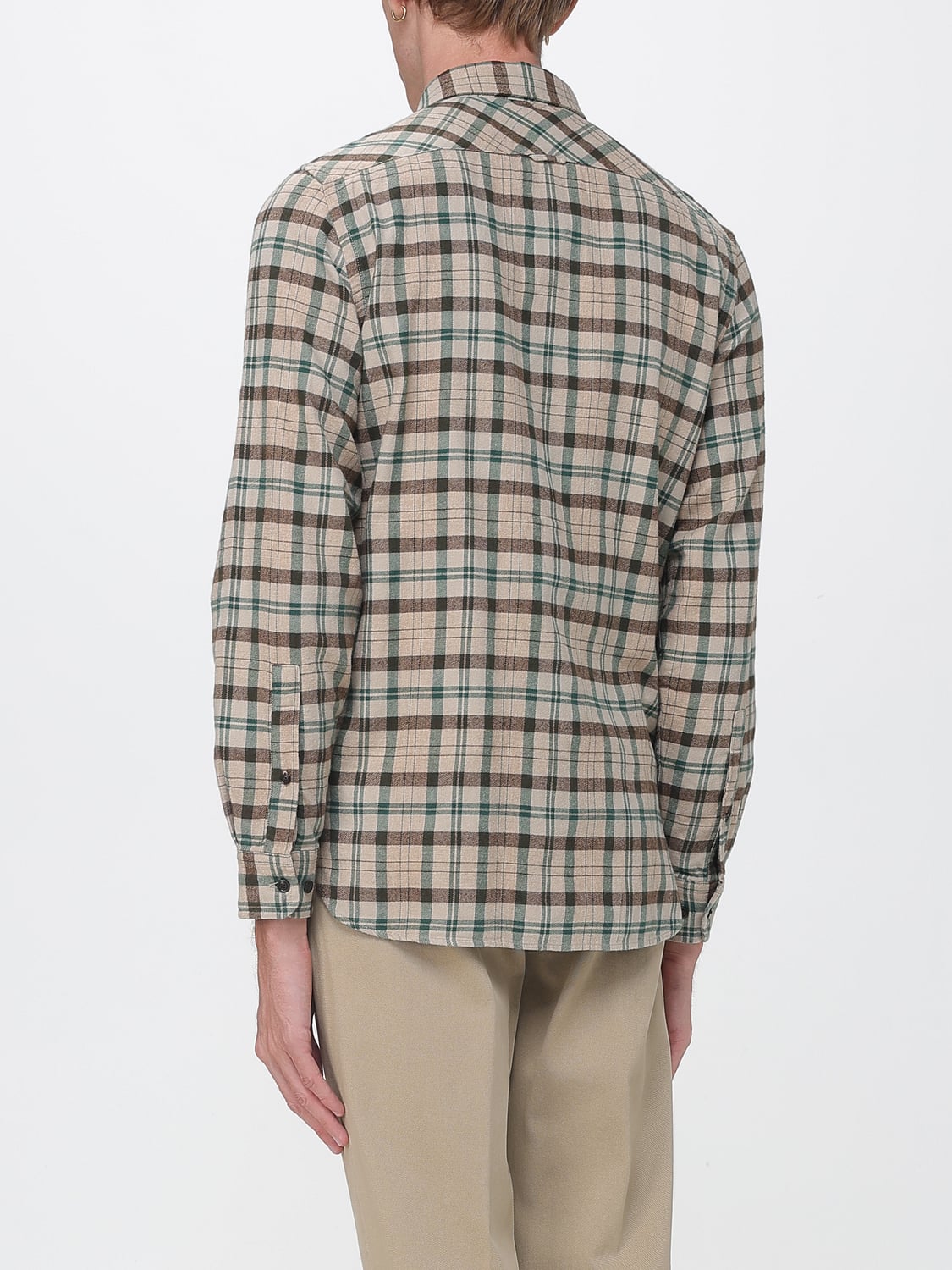 WOOLRICH CAMICIA: Camicia uomo Woolrich, Beige - Img 2