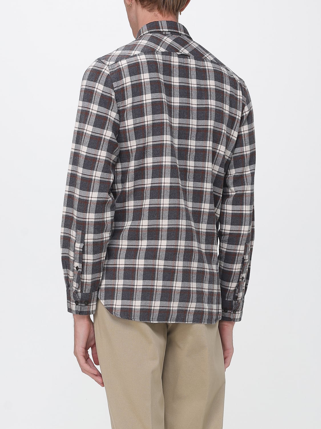 WOOLRICH CAMICIA: Camicia uomo Woolrich, Marrone - Img 2