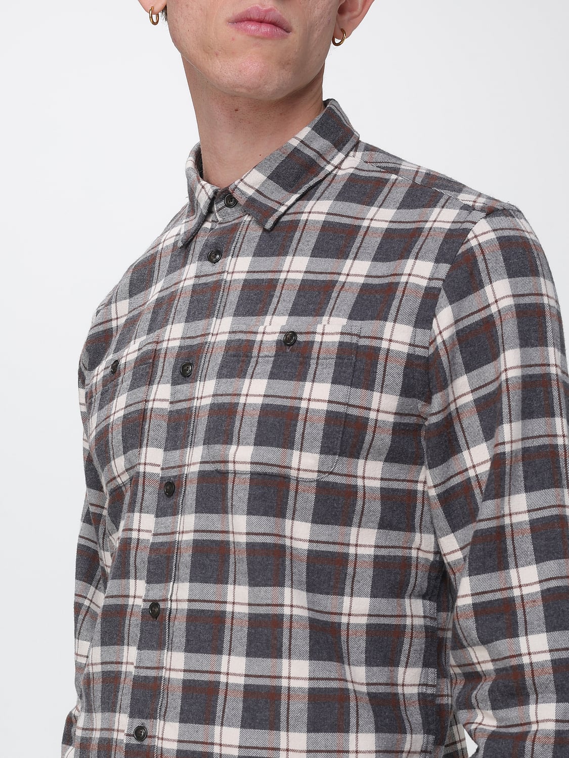 WOOLRICH CAMICIA: Camicia uomo Woolrich, Marrone - Img 3