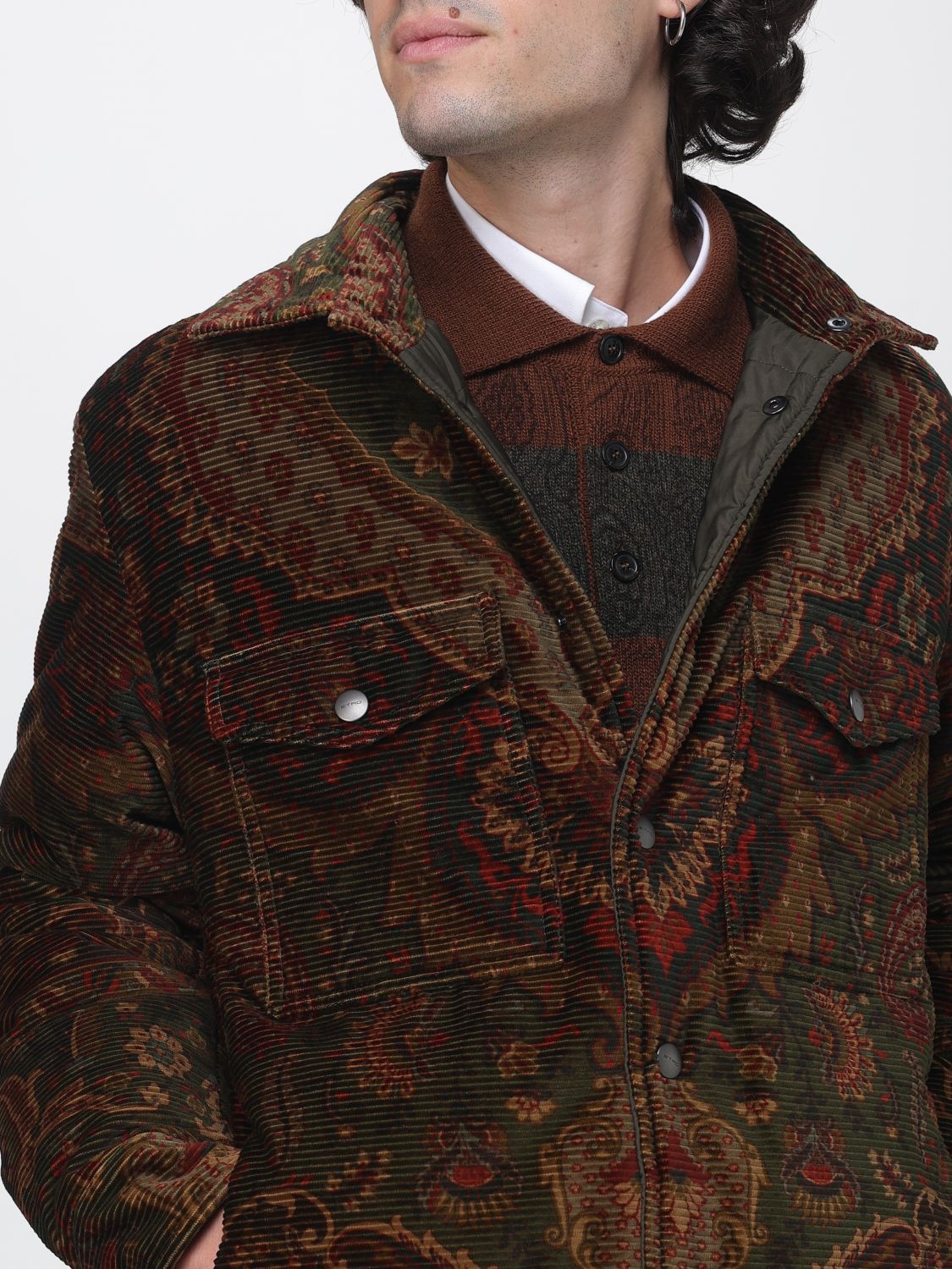 ETRO GIACCA: Giacca uomo Etro, Beige - Img 5