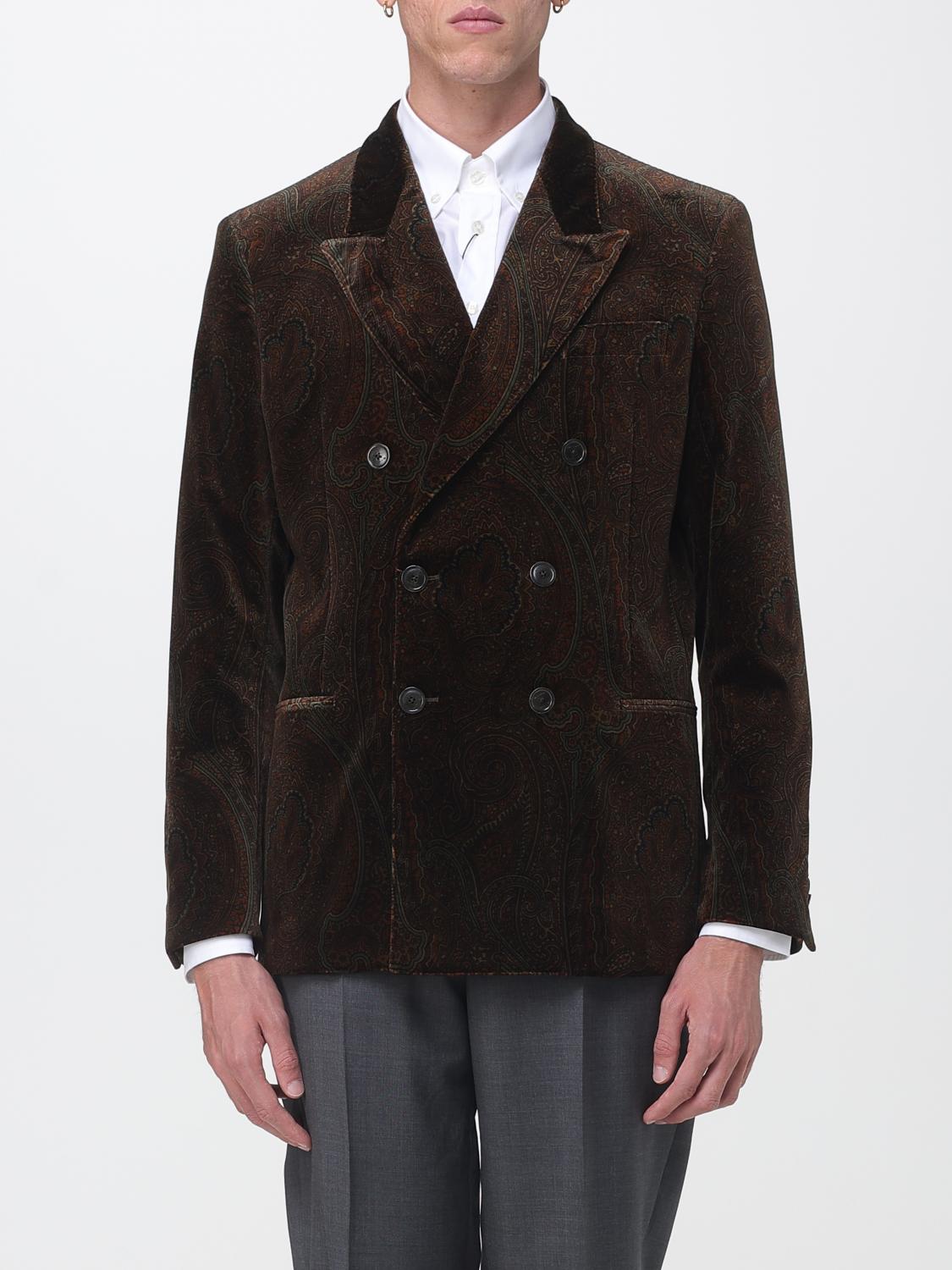 ETRO GIACCA: Giacca uomo Etro, Marrone - Img 1