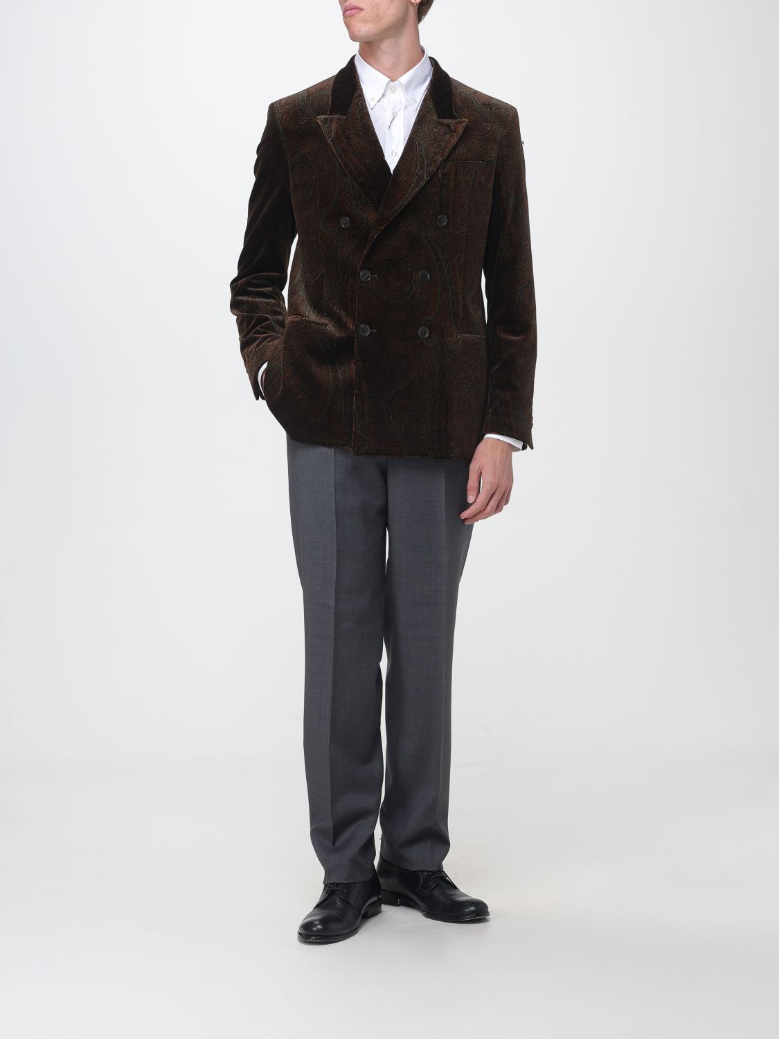 ETRO GIACCA: Giacca uomo Etro, Marrone - Img 2