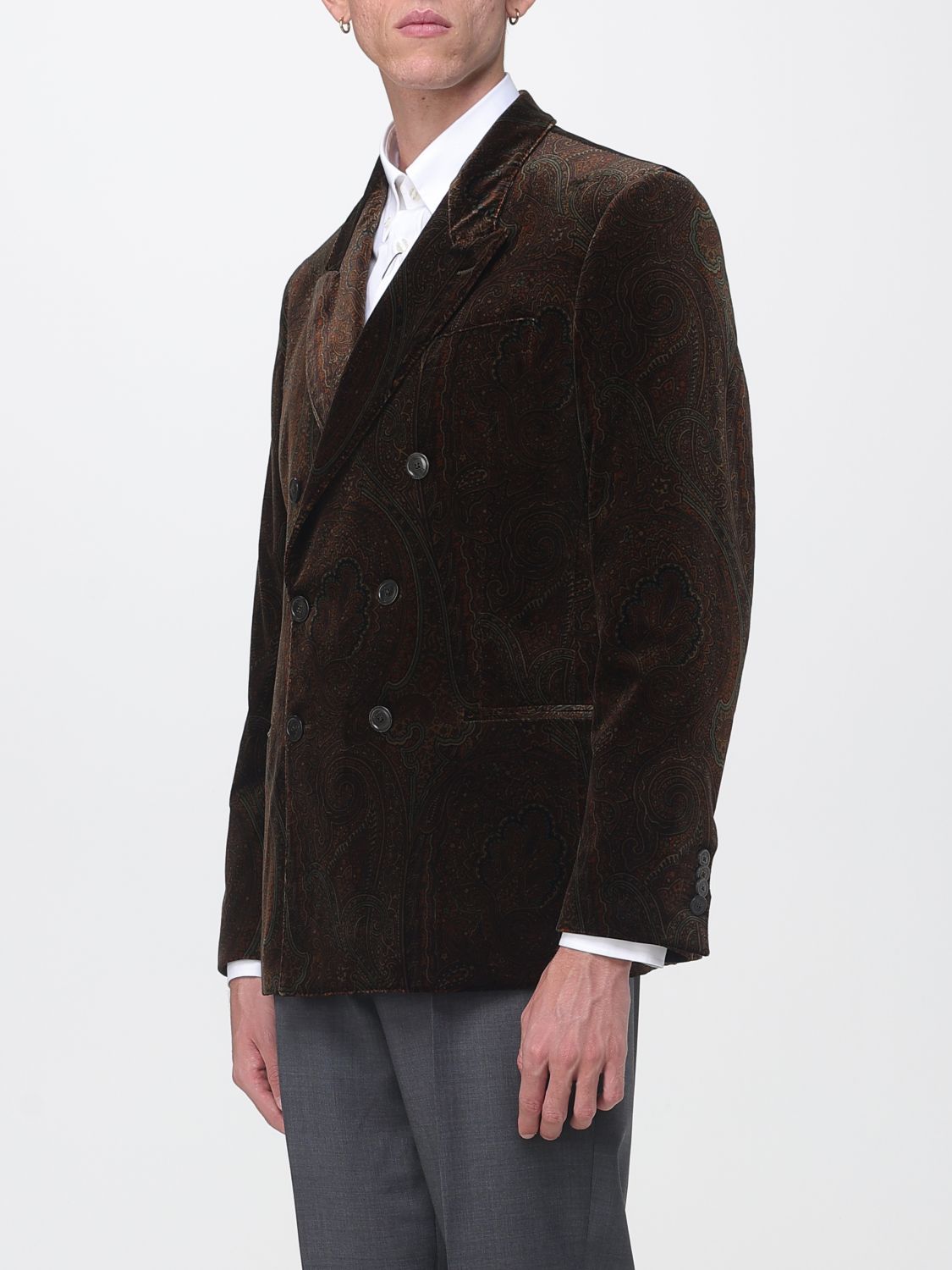 ETRO GIACCA: Giacca uomo Etro, Marrone - Img 4