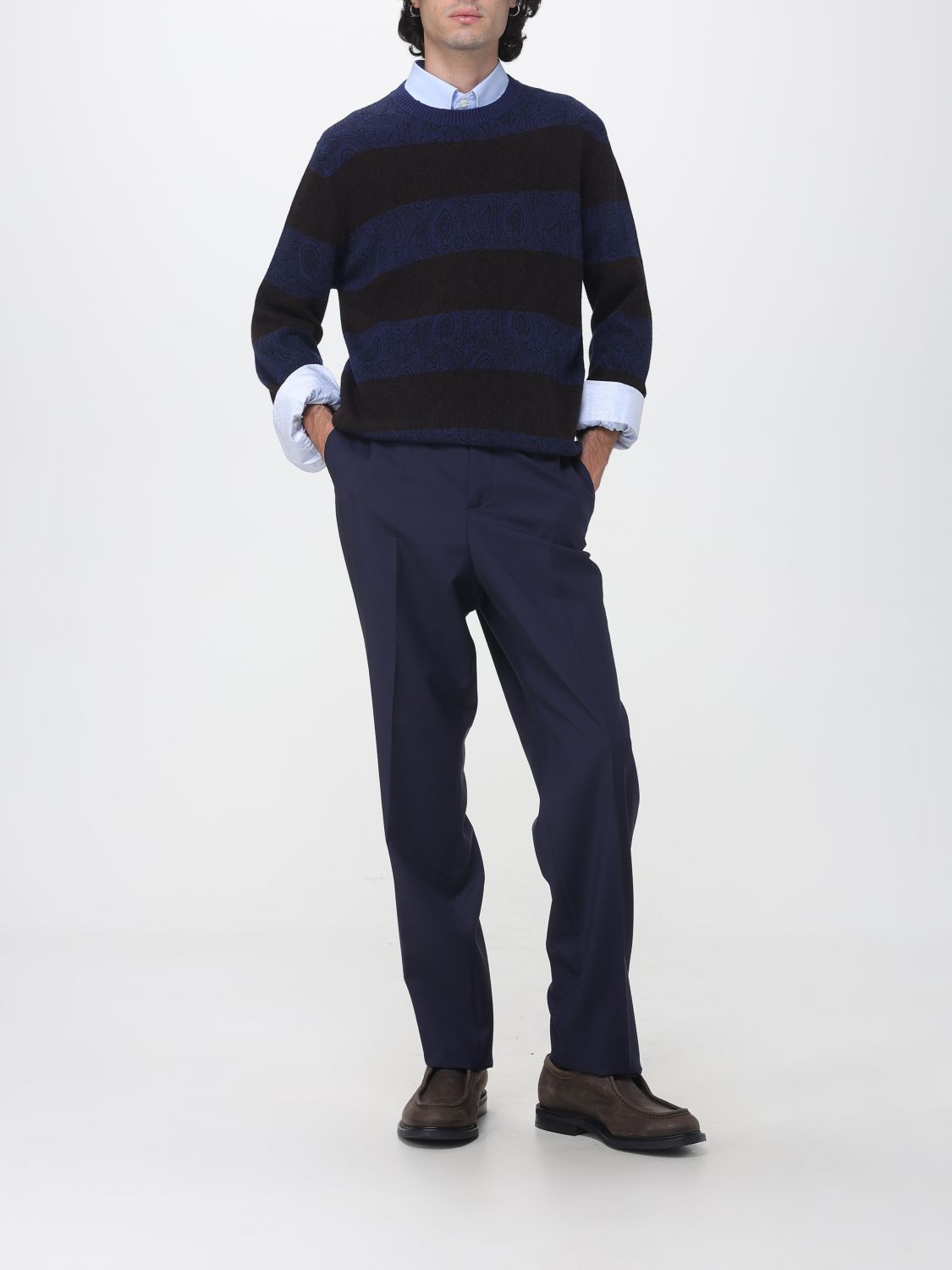 ETRO PULL: Pull homme Etro, Bleu - Img 2