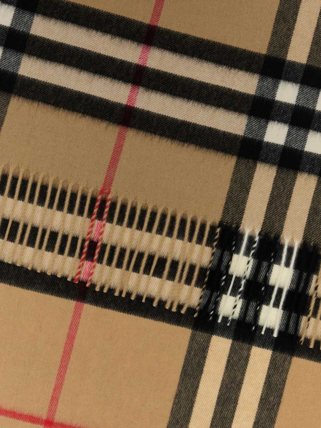 BURBERRY SCARF: Scarf men Burberry, Beige - Img 3