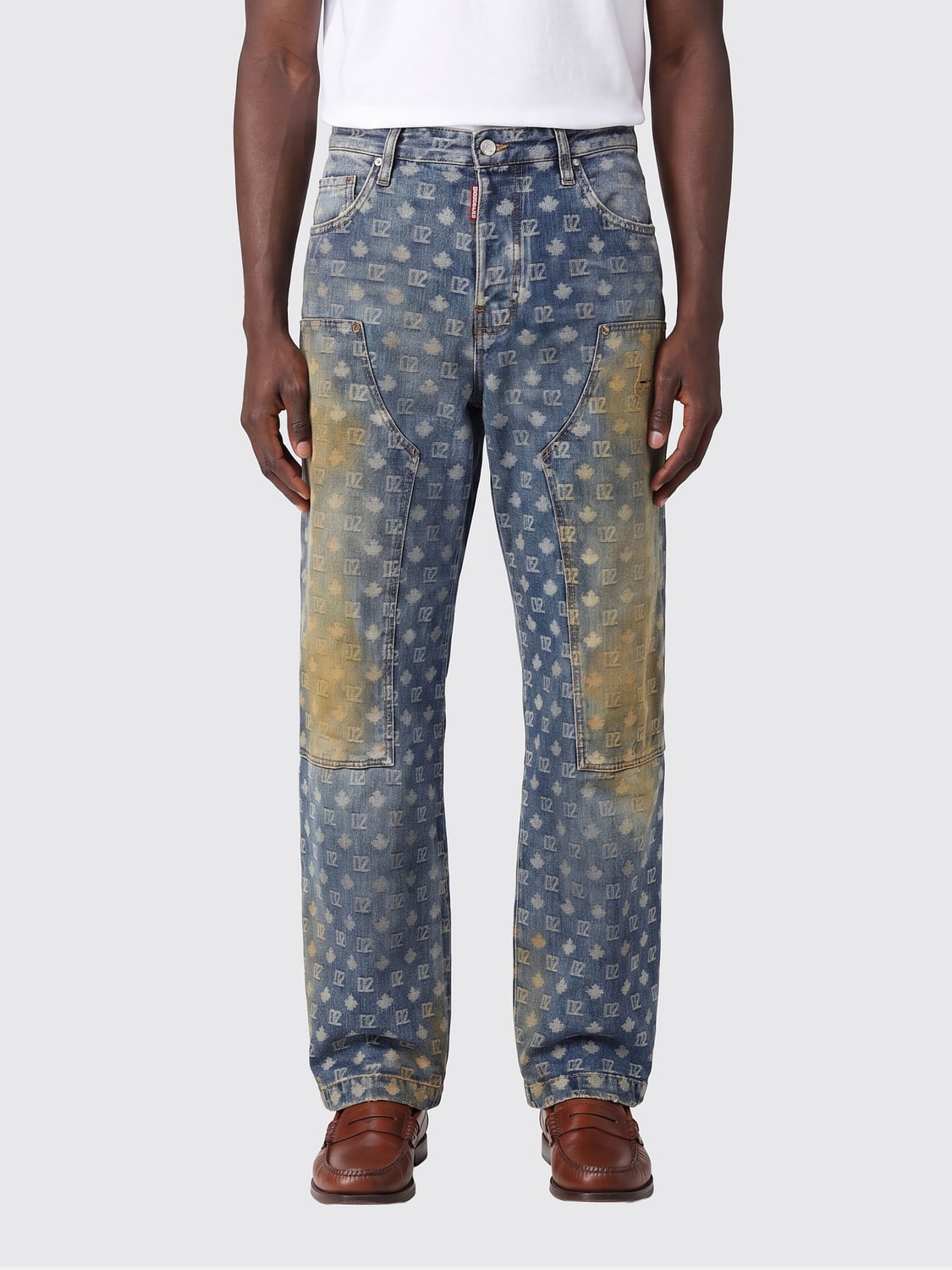 DSQUARED2 JEANS: Jeans men Dsquared2, Navy - Img 1